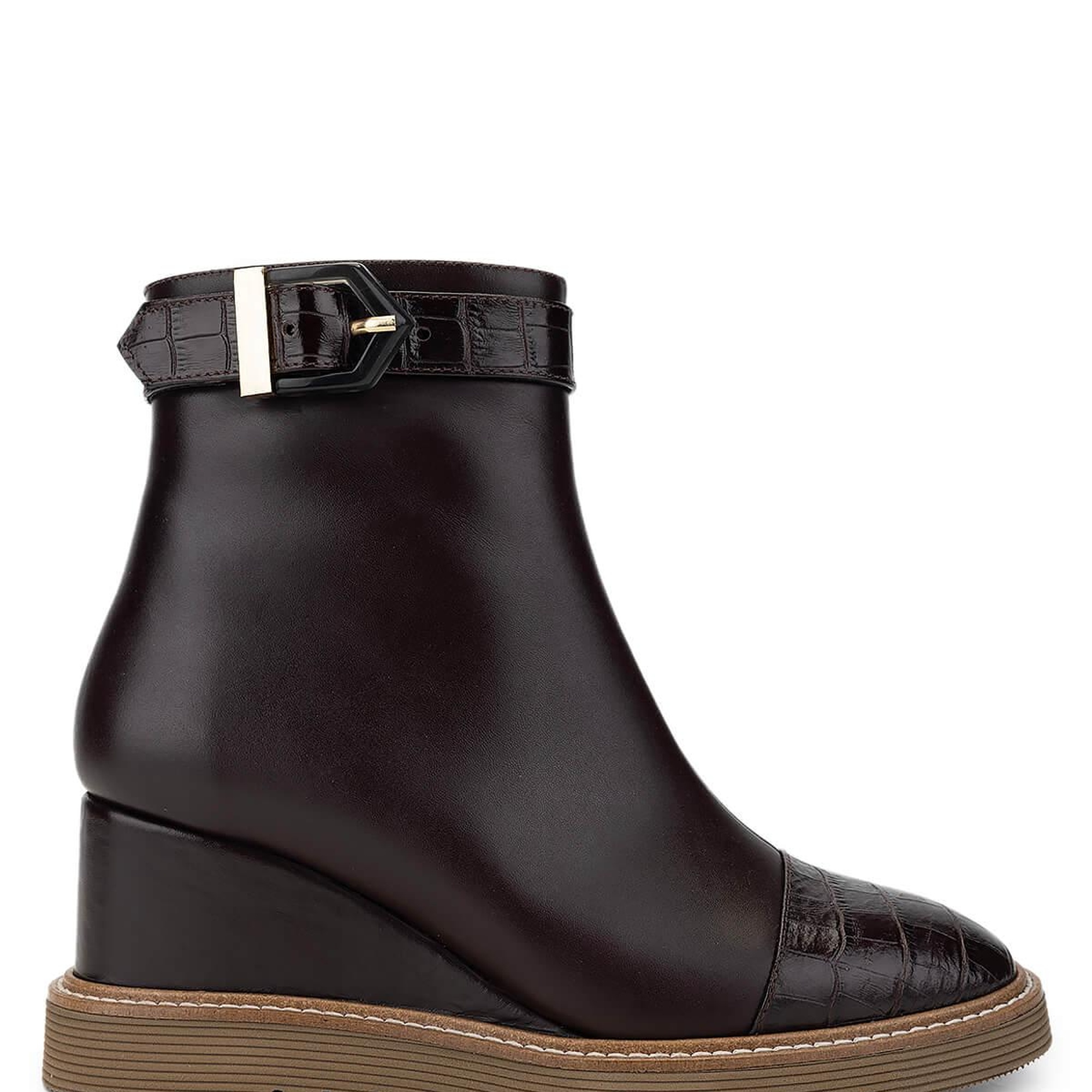 Tamer Tanca Kadın Hakiki Deri Kahverengi Casual Bot