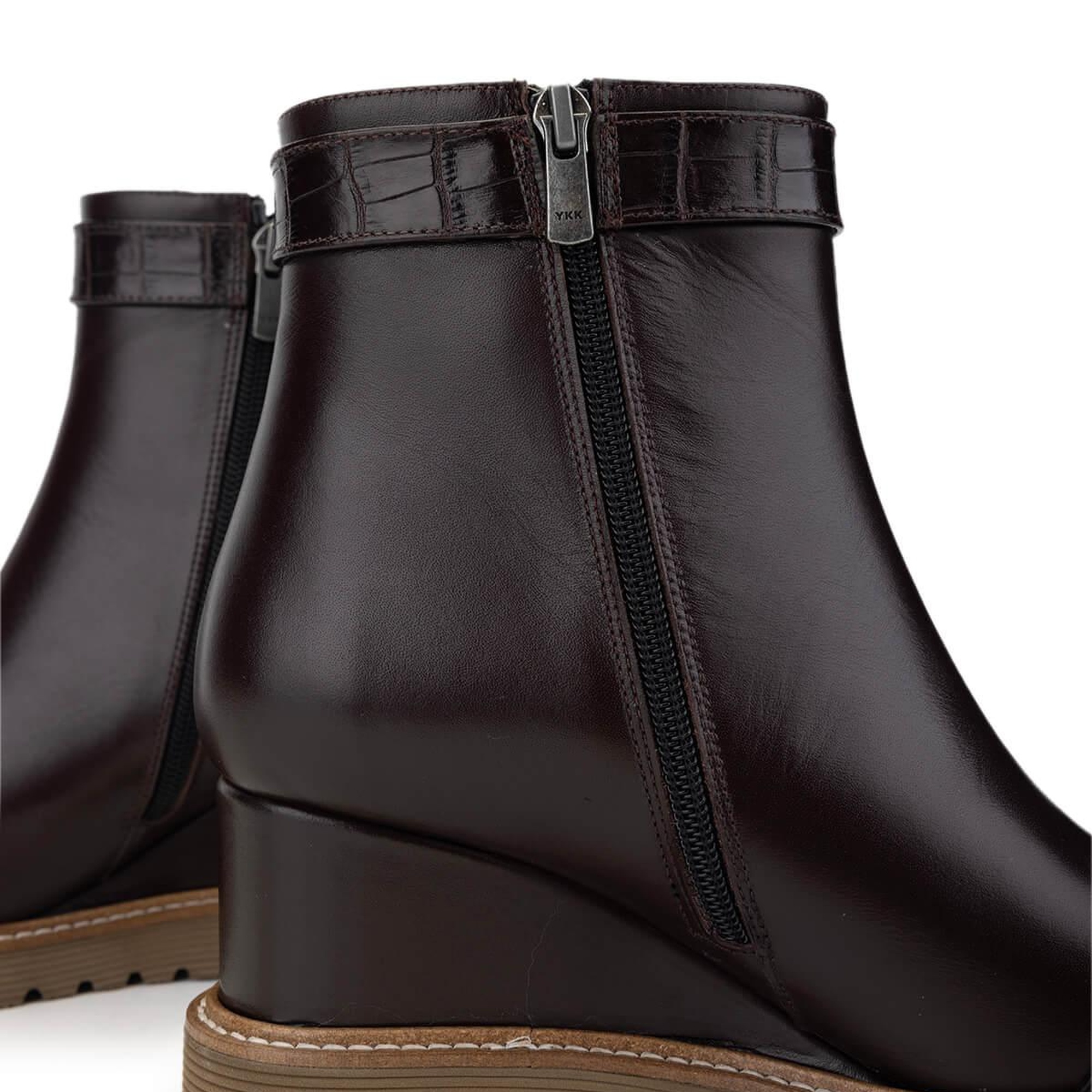 Tamer Tanca Kadın Hakiki Deri Kahverengi Casual Bot