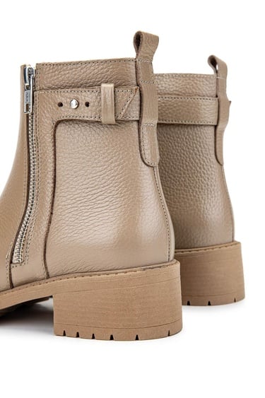  Tamer Tanca Kadın Hakiki Deri Vizon Floter Casual Bot