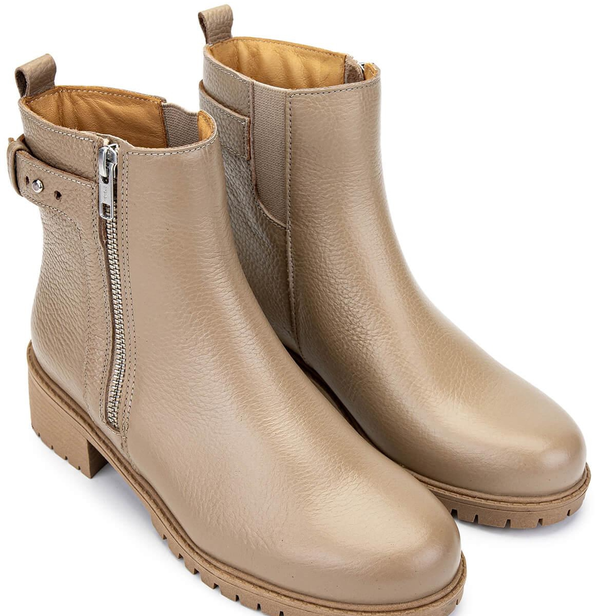 Tamer Tanca Kadın Hakiki Deri Vizon Floter Casual Bot