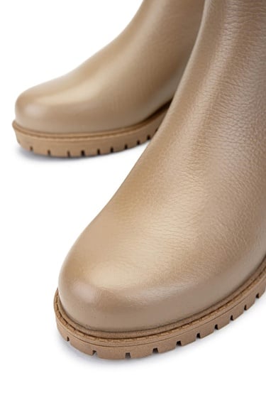  Tamer Tanca Kadın Hakiki Deri Vizon Floter Casual Bot