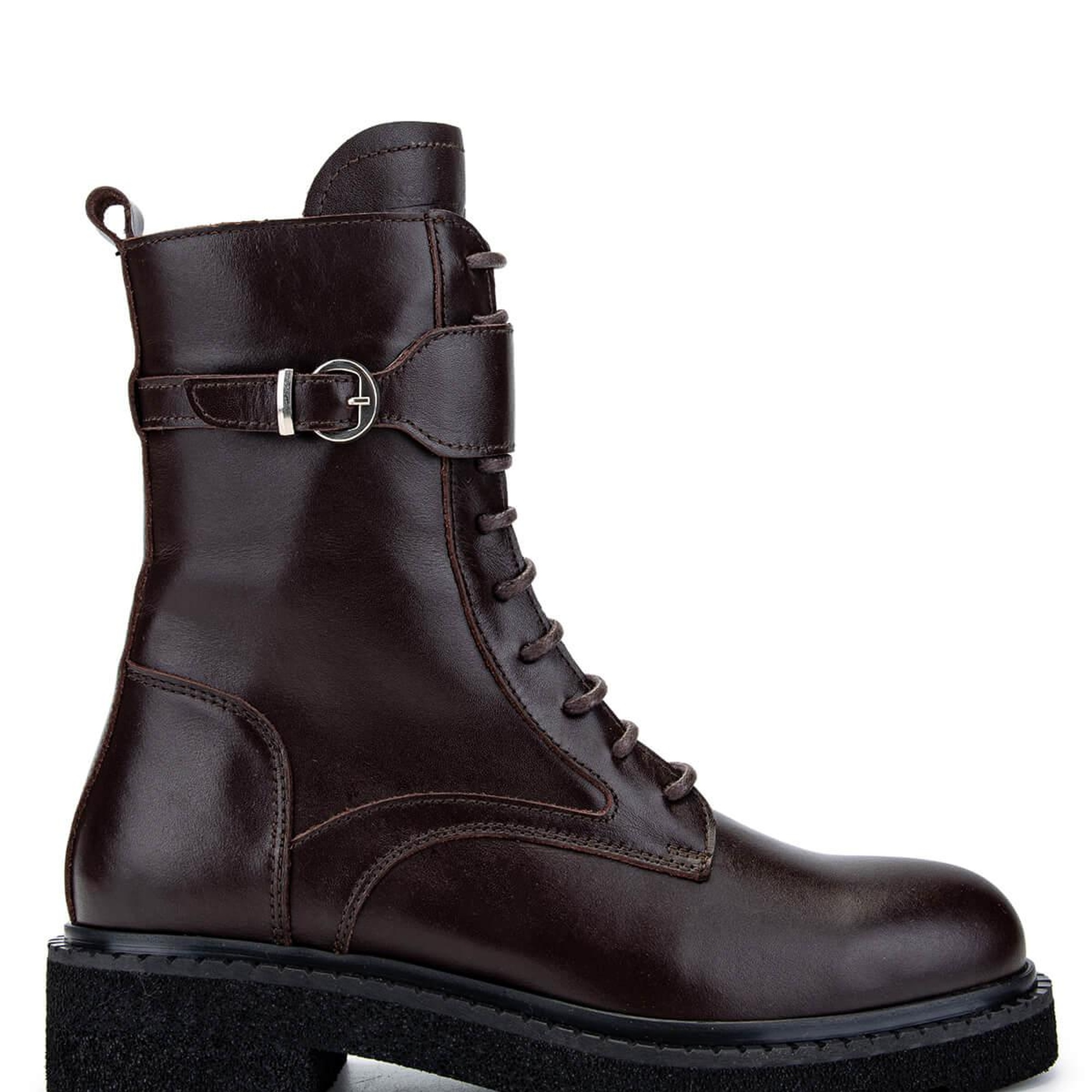 Tamer Tanca Kadın Hakiki Deri Kahverengi Casual Bot