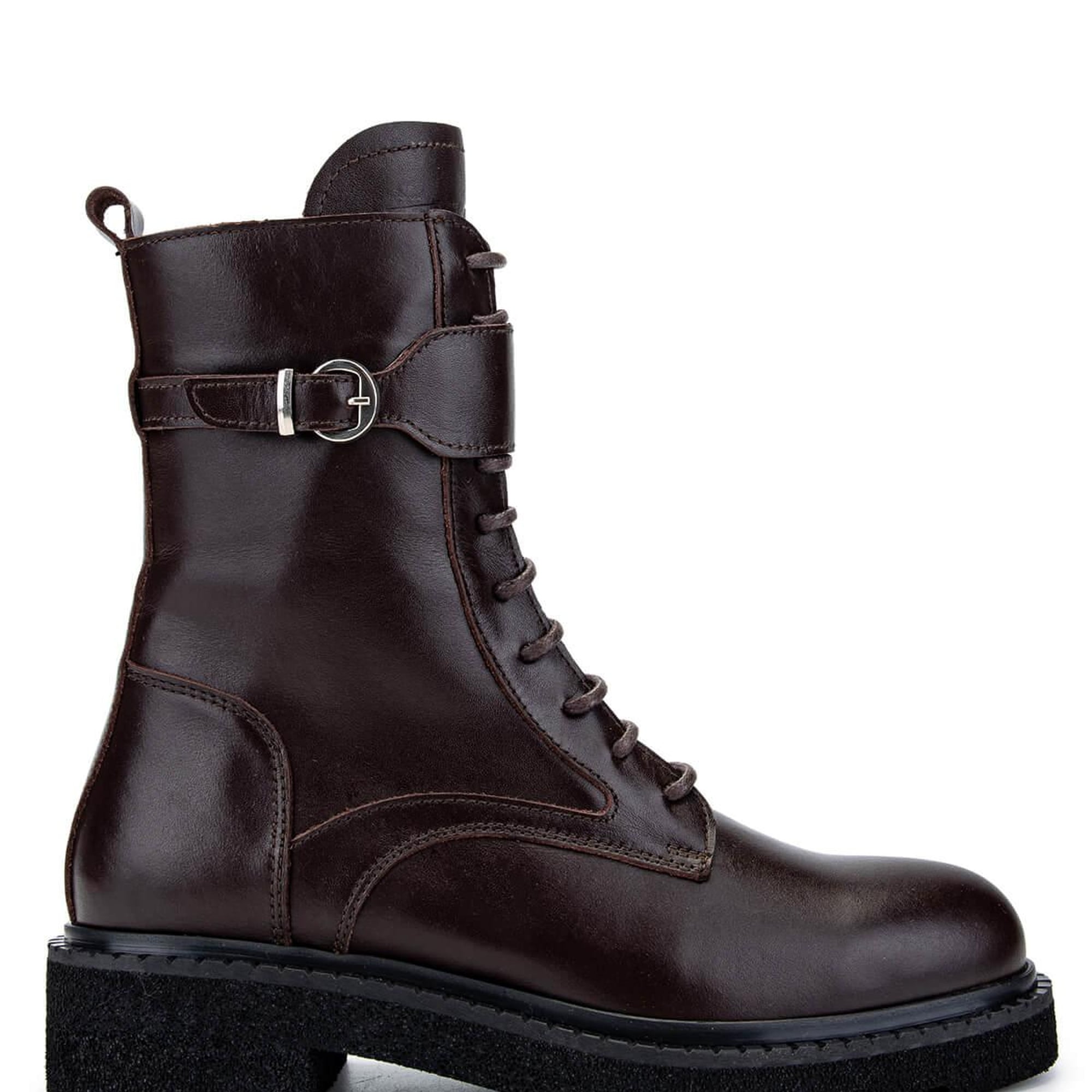 Tamer Tanca Kadın Hakiki Deri Kahverengi Casual Bot