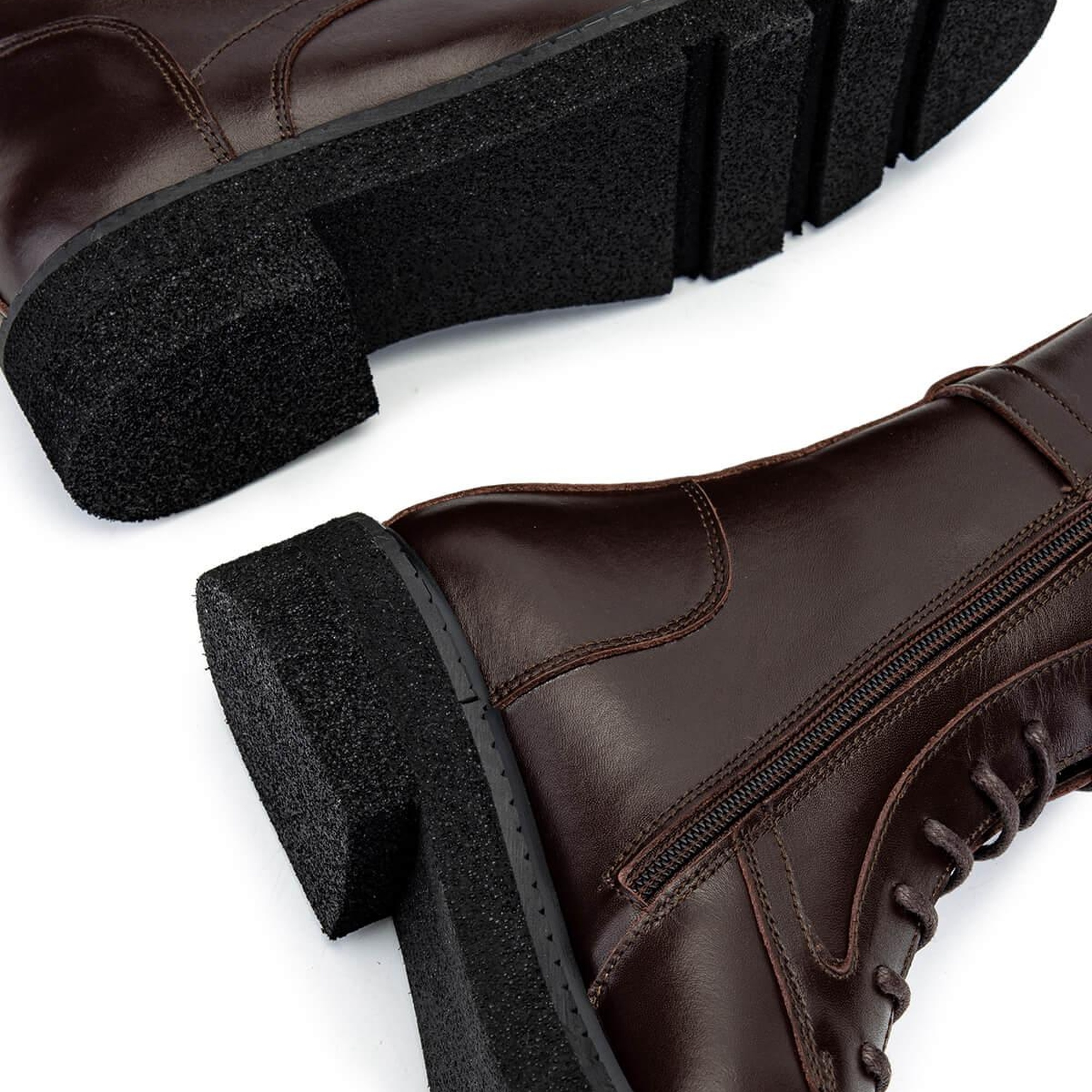 Tamer Tanca Kadın Hakiki Deri Kahverengi Casual Bot