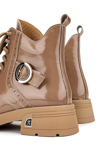  Tamer Tanca Kadın Hakiki Deri Vizon Casual Bot