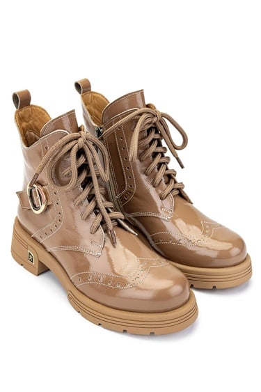  Tamer Tanca Kadın Hakiki Deri Vizon Casual Bot