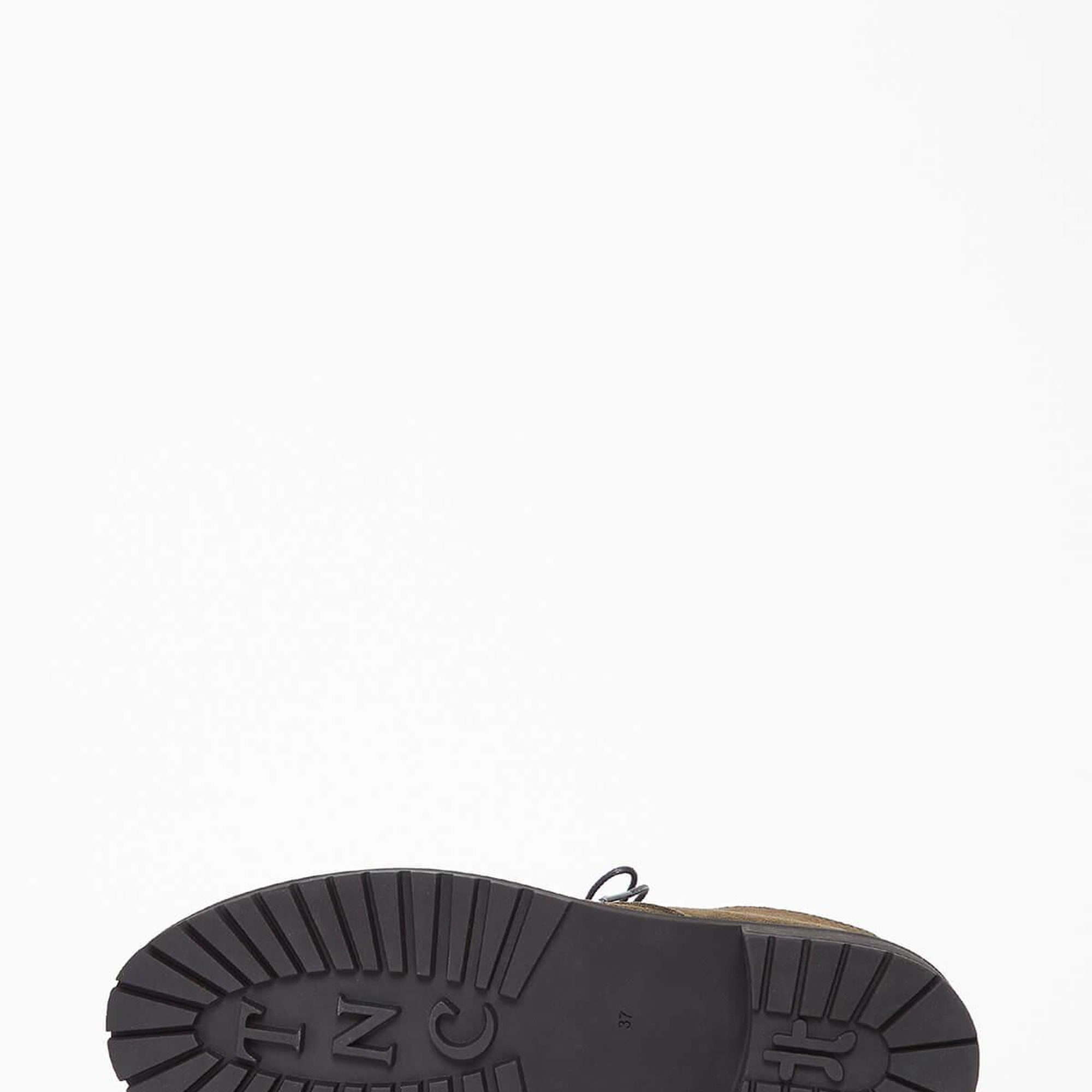 Tamer Tanca Kadın Hakiki Deri Haki Süet Casual Bot