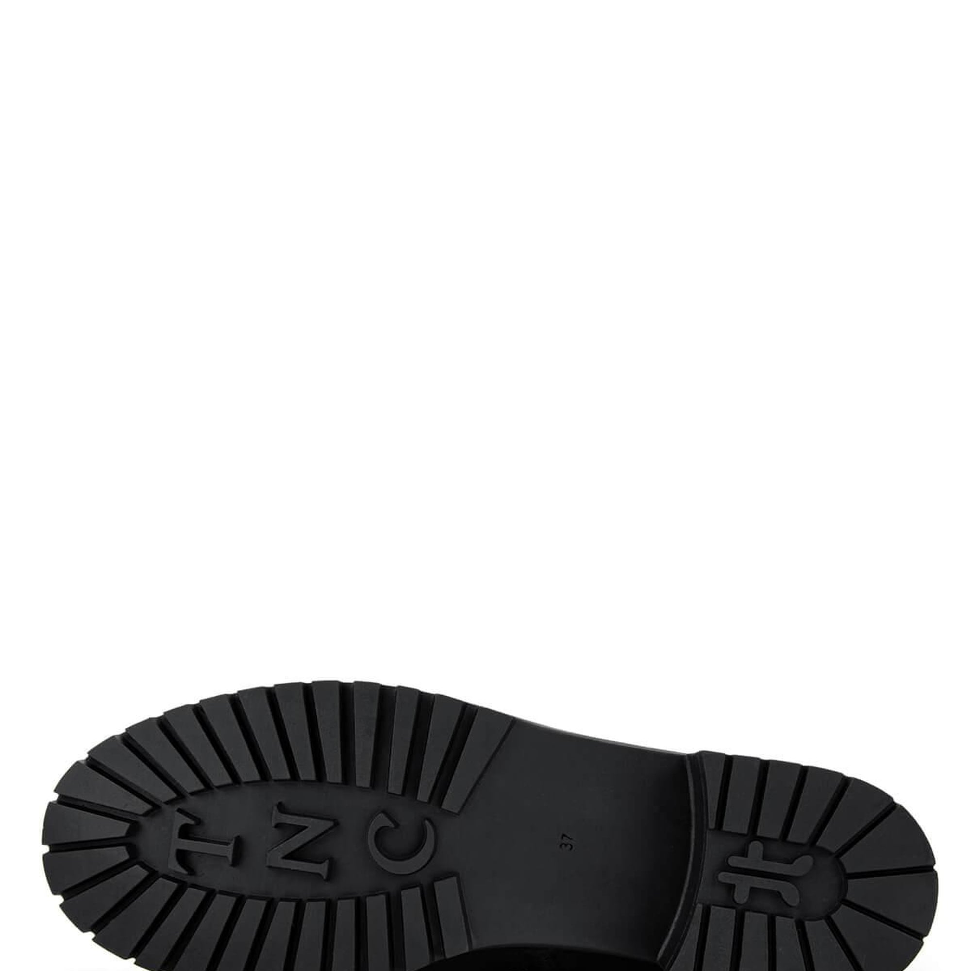 Tamer Tanca Kadın Hakiki Deri Siyah Floter Casual Bot