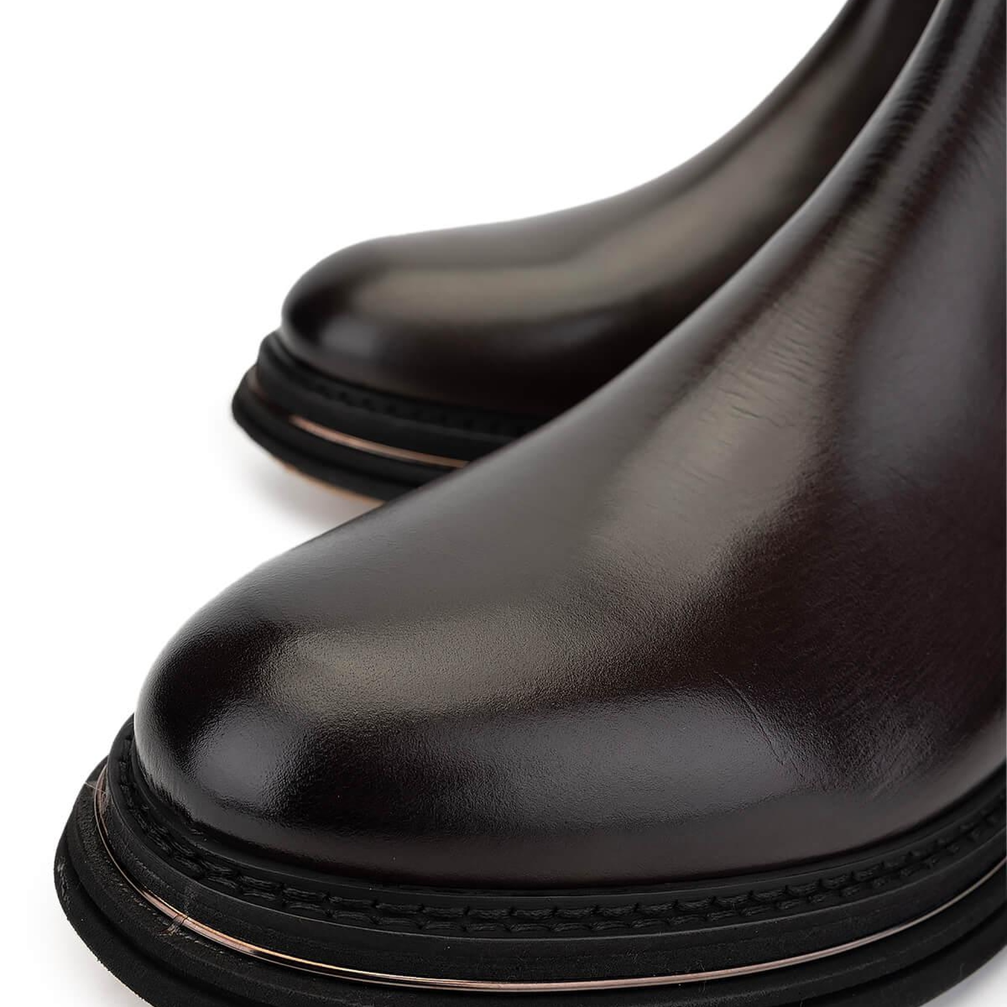 Tamer Tanca Erkek Hakiki Deri Kahverengi Casual Bot