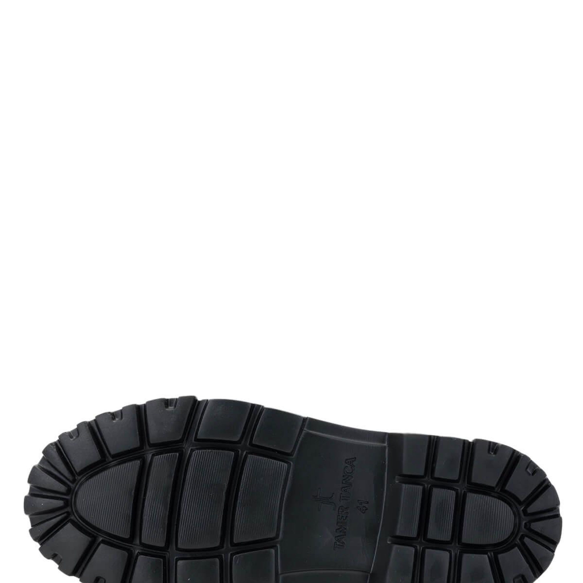 Tamer Tanca Erkek Hakiki Deri Siyah Süet Casual Bot