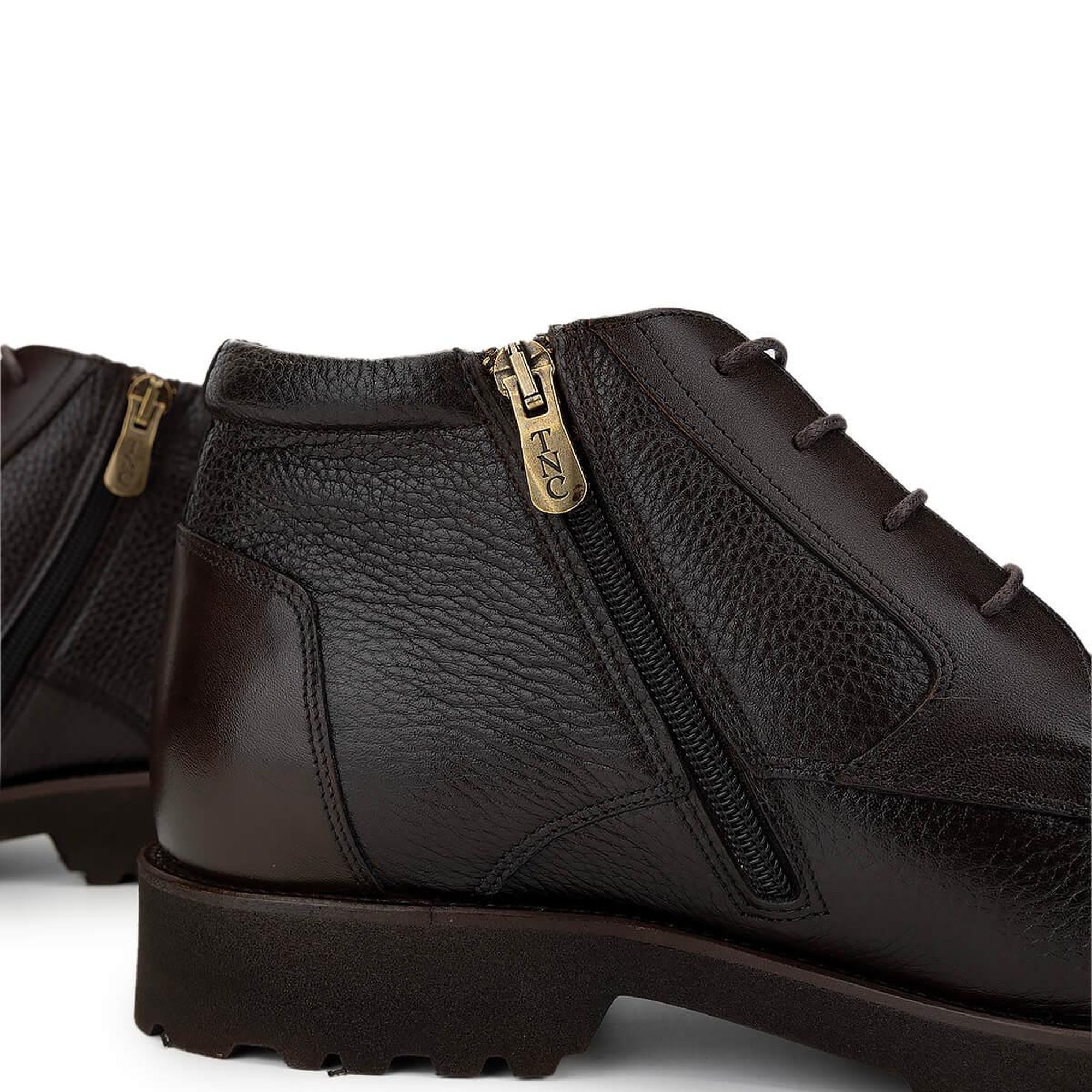 Tamer Tanca Erkek Hakiki Deri Kahverengi Casual Bot