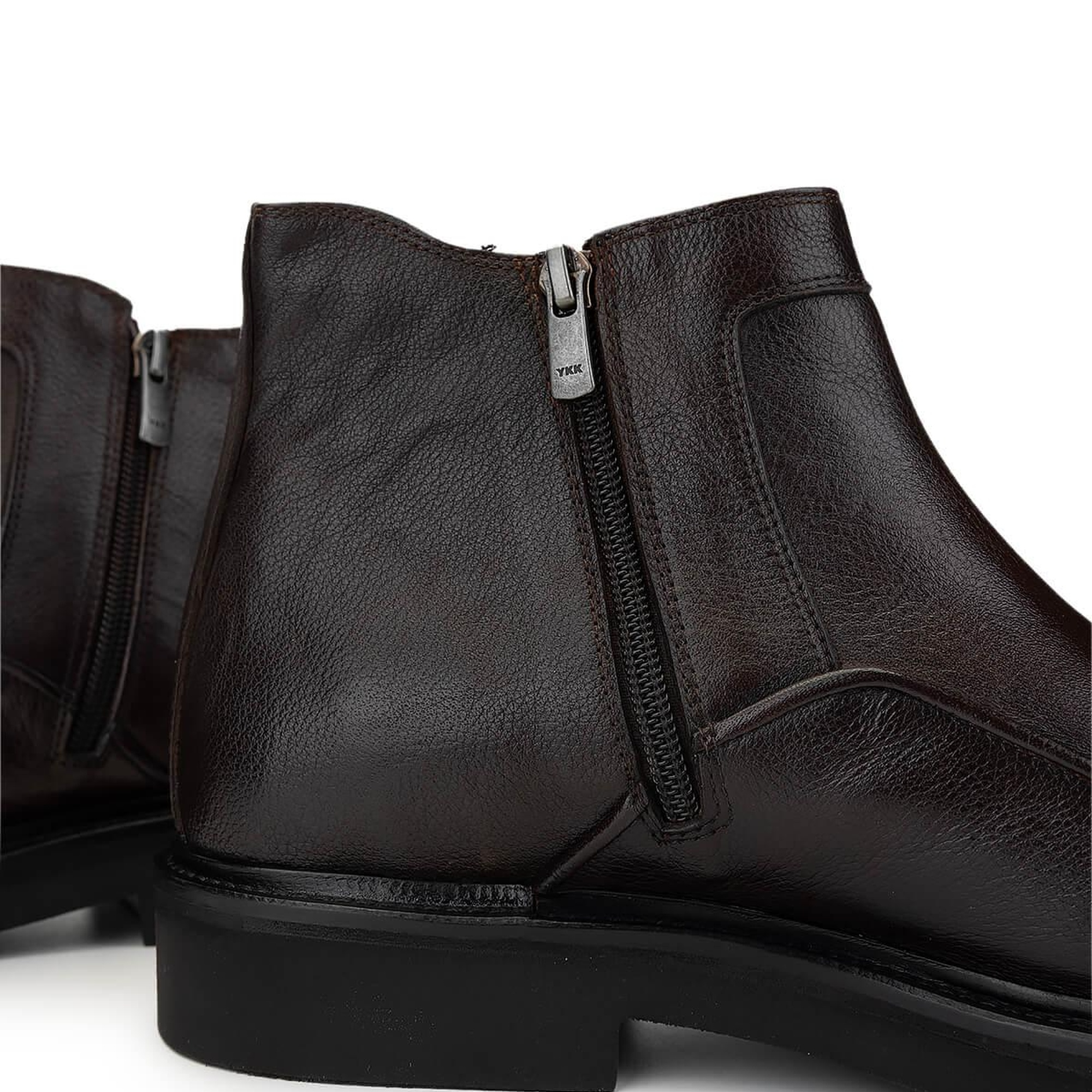 Tamer Tanca Erkek Hakiki Deri Kahverengi Casual Bot