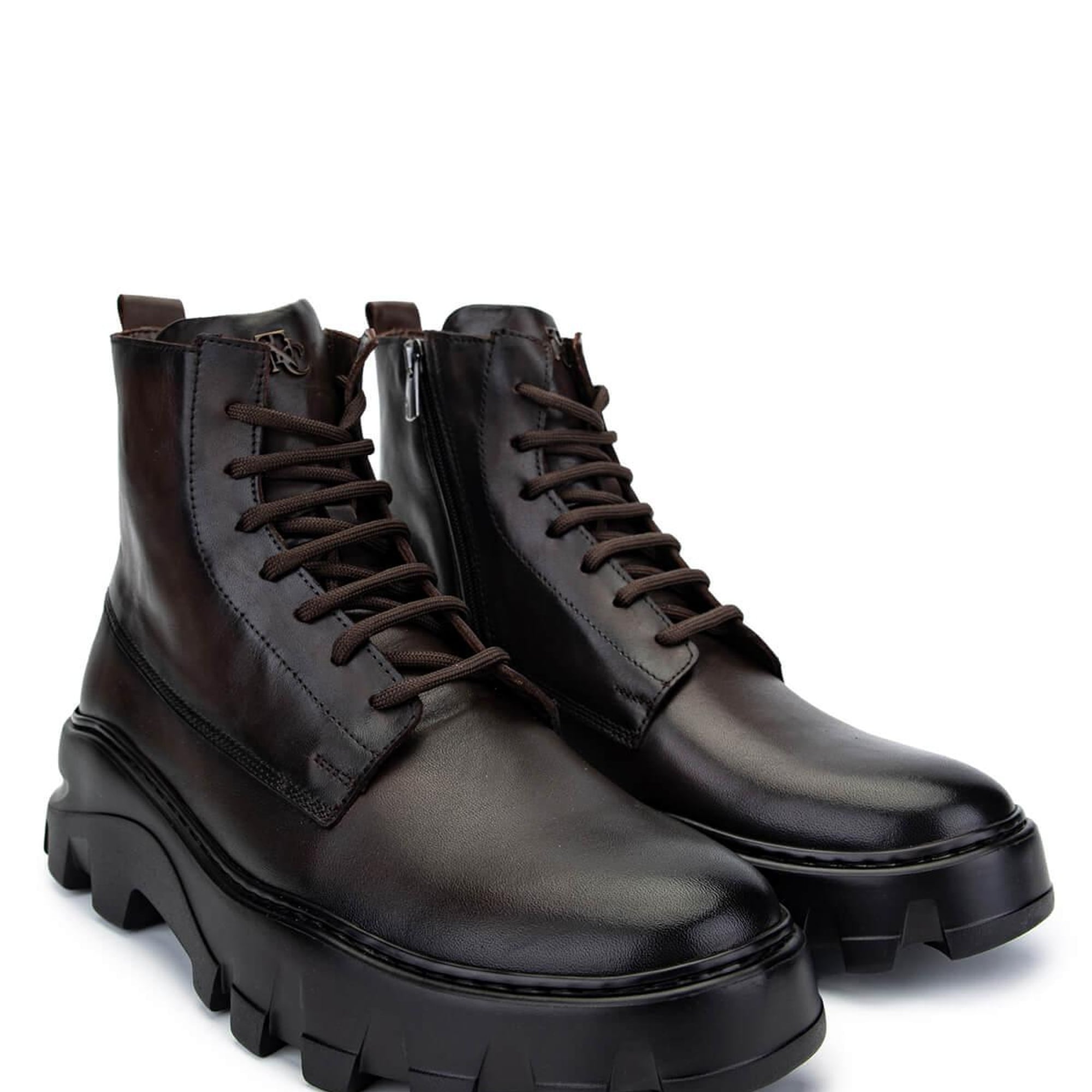 Tamer Tanca Erkek Hakiki Deri Kahverengi Casual Bot