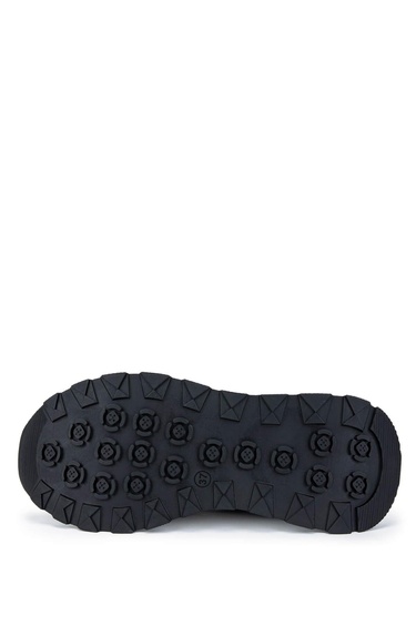  Tamer Tanca Kadın Hakiki Deri Siyah Süet Sneakers & Spor Ayakkabı