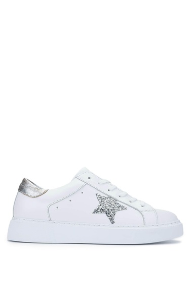  Tamer Tanca Kadın Hakiki Deri Beyaz Sneakers & Spor Ayakkabı