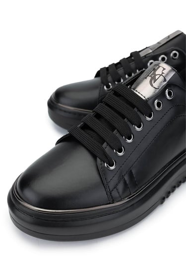  Tamer Tanca Kadın Vegan Siyah Sneakers & Spor Ayakkabı