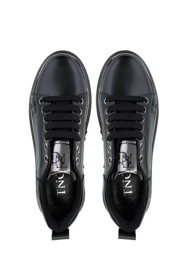  Tamer Tanca Kadın Vegan Siyah Sneakers & Spor Ayakkabı