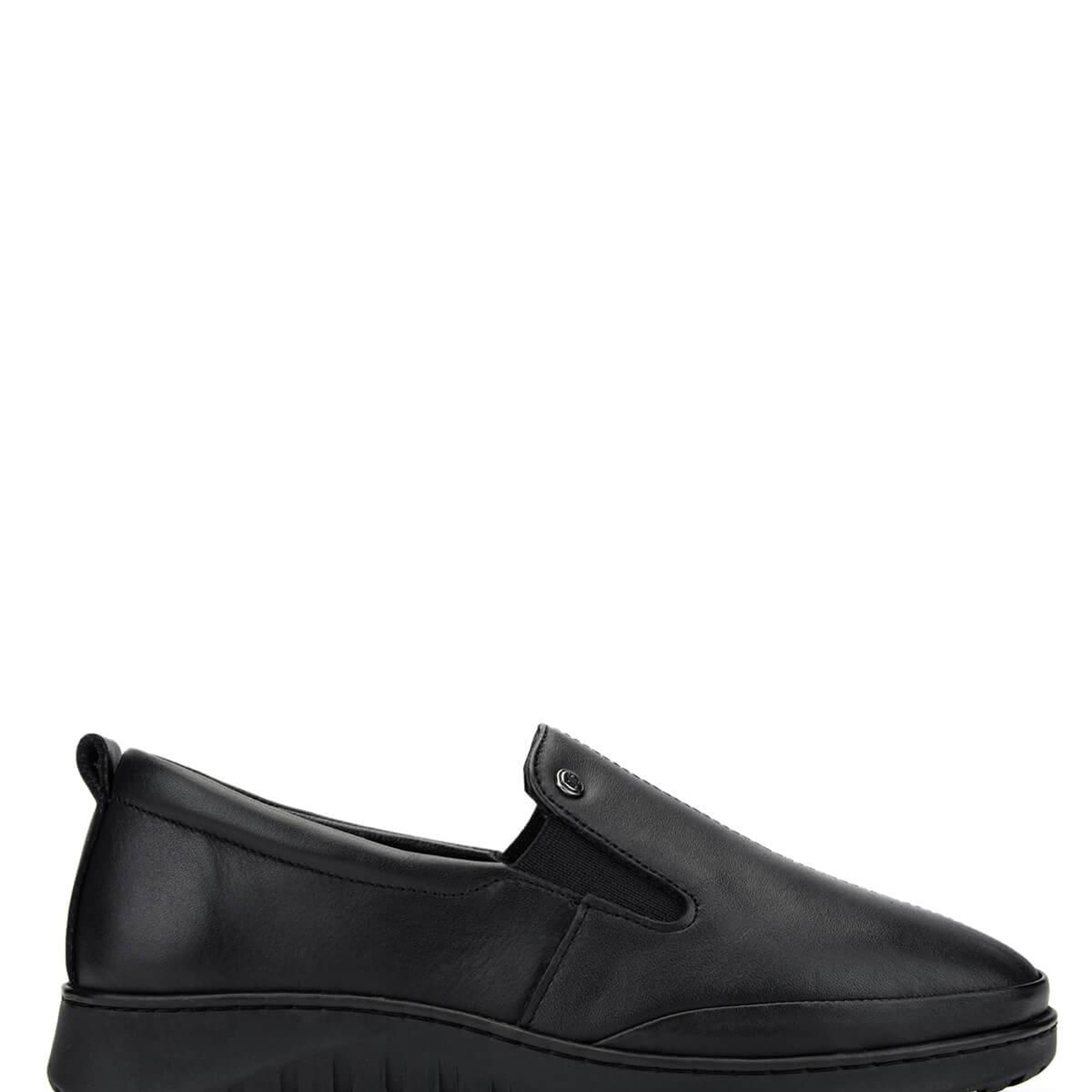 Tamer Tanca Kadın Hakiki Deri Siyah Deri Casual Ayakkabı