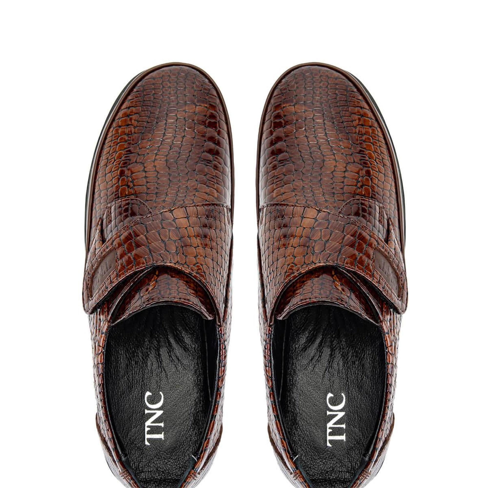 Tamer Tanca Kadın Hakiki Deri Kahverengi Casual Ayakkabı