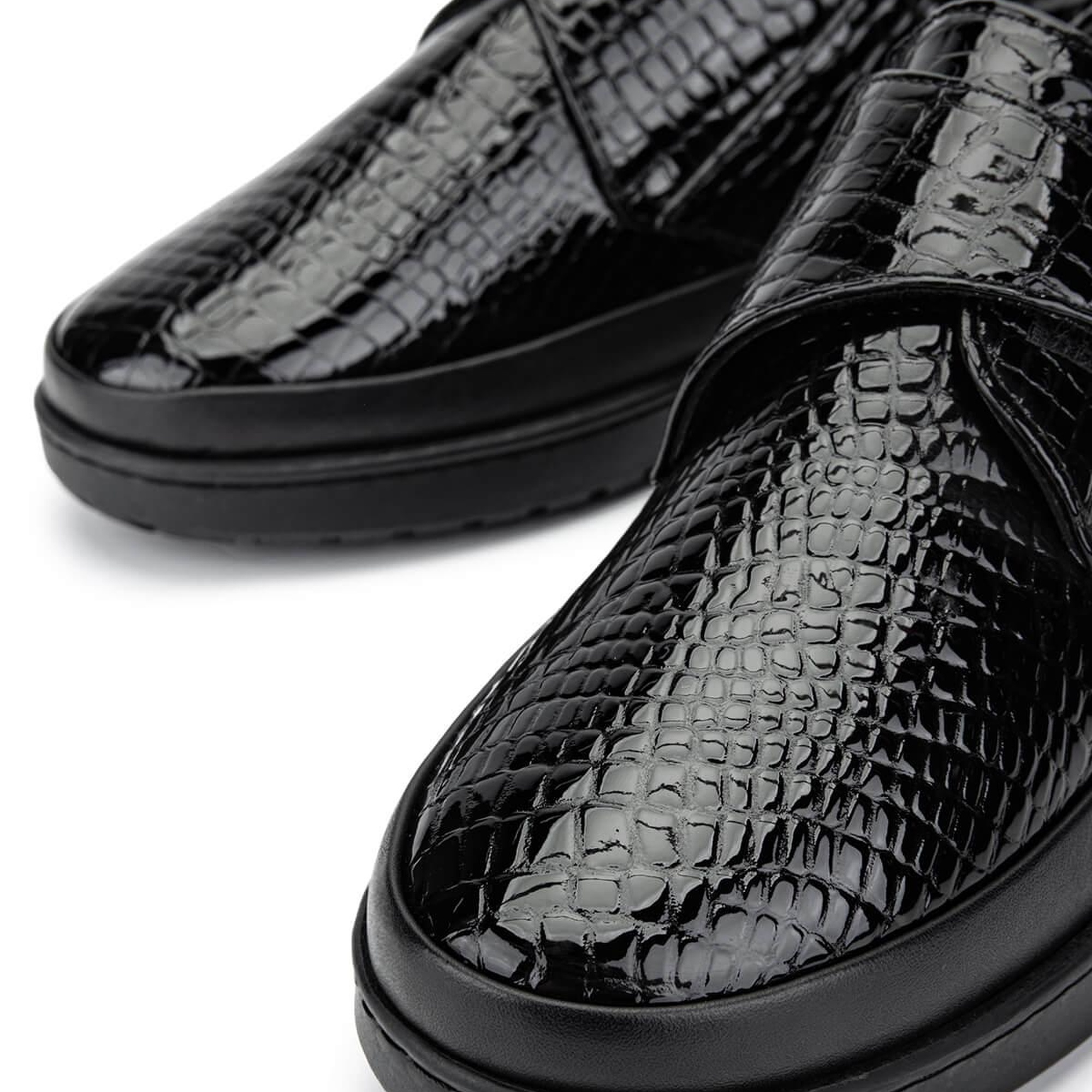 Tamer Tanca Kadın Hakiki Deri Siyah Casual Ayakkabı