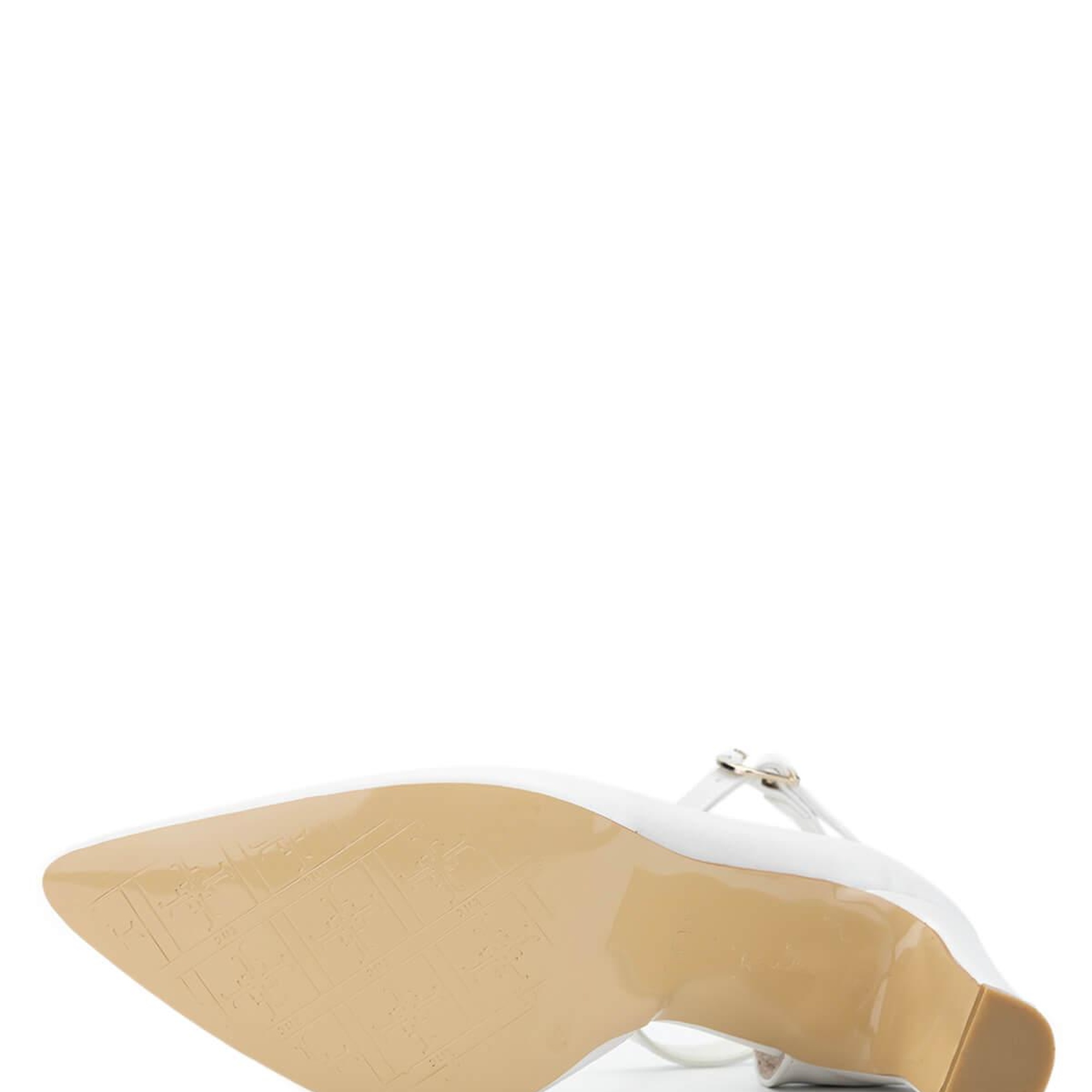 Tamer Tanca Kadın Vegan Beyaz Sedef Topuklu & Stiletto Ayakkabı