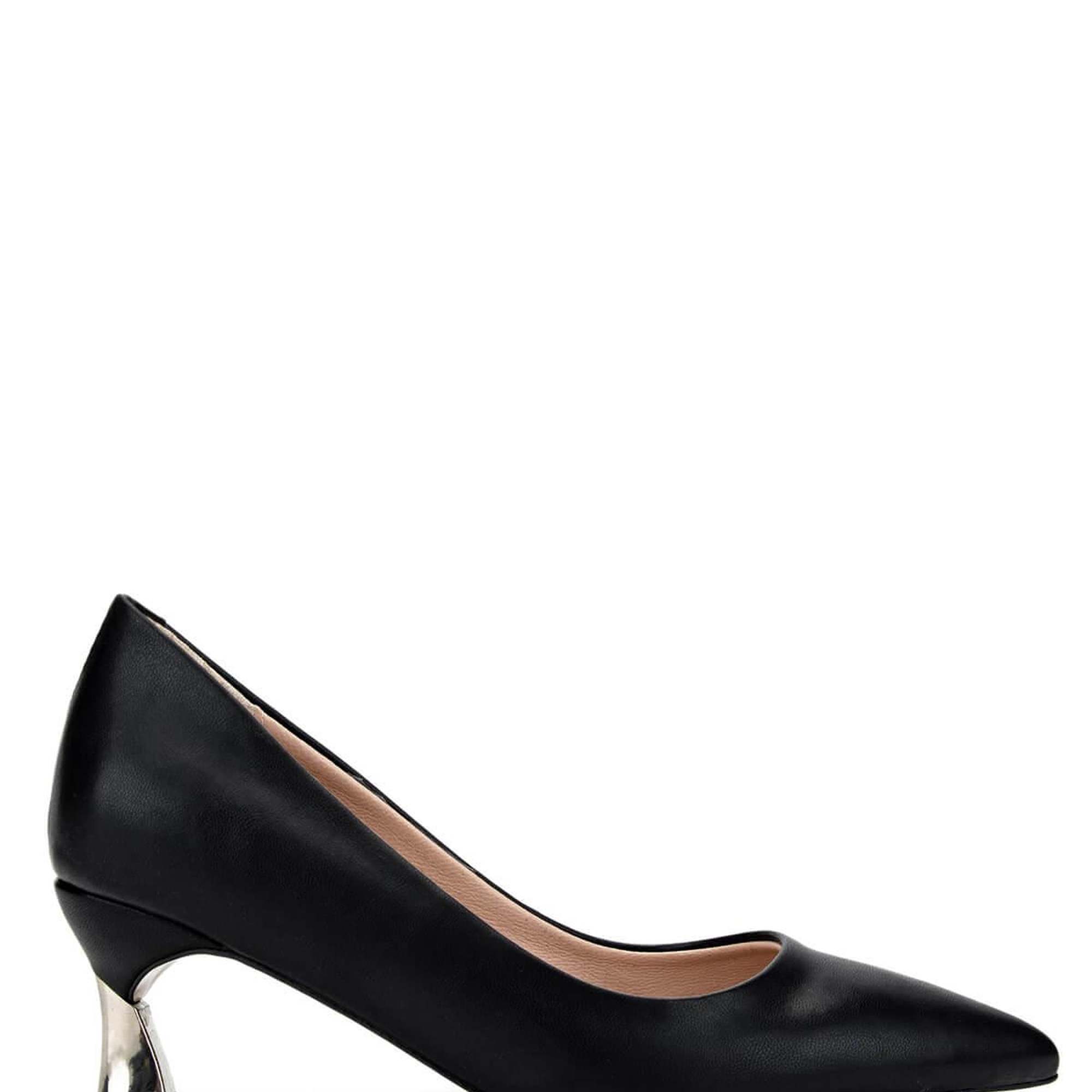 Tamer Tanca Kadın Vegan Siyah Topuklu Ayakkabı