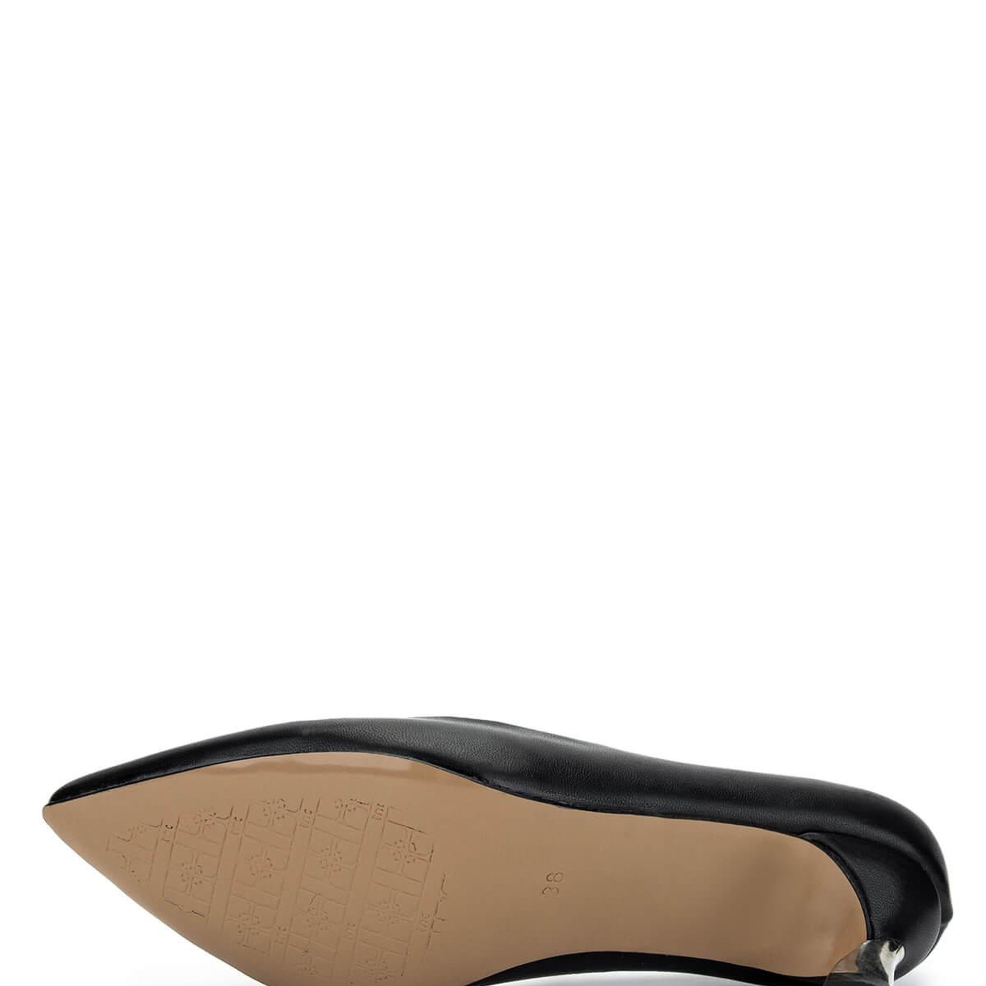 Tamer Tanca Kadın Vegan Siyah Topuklu Ayakkabı