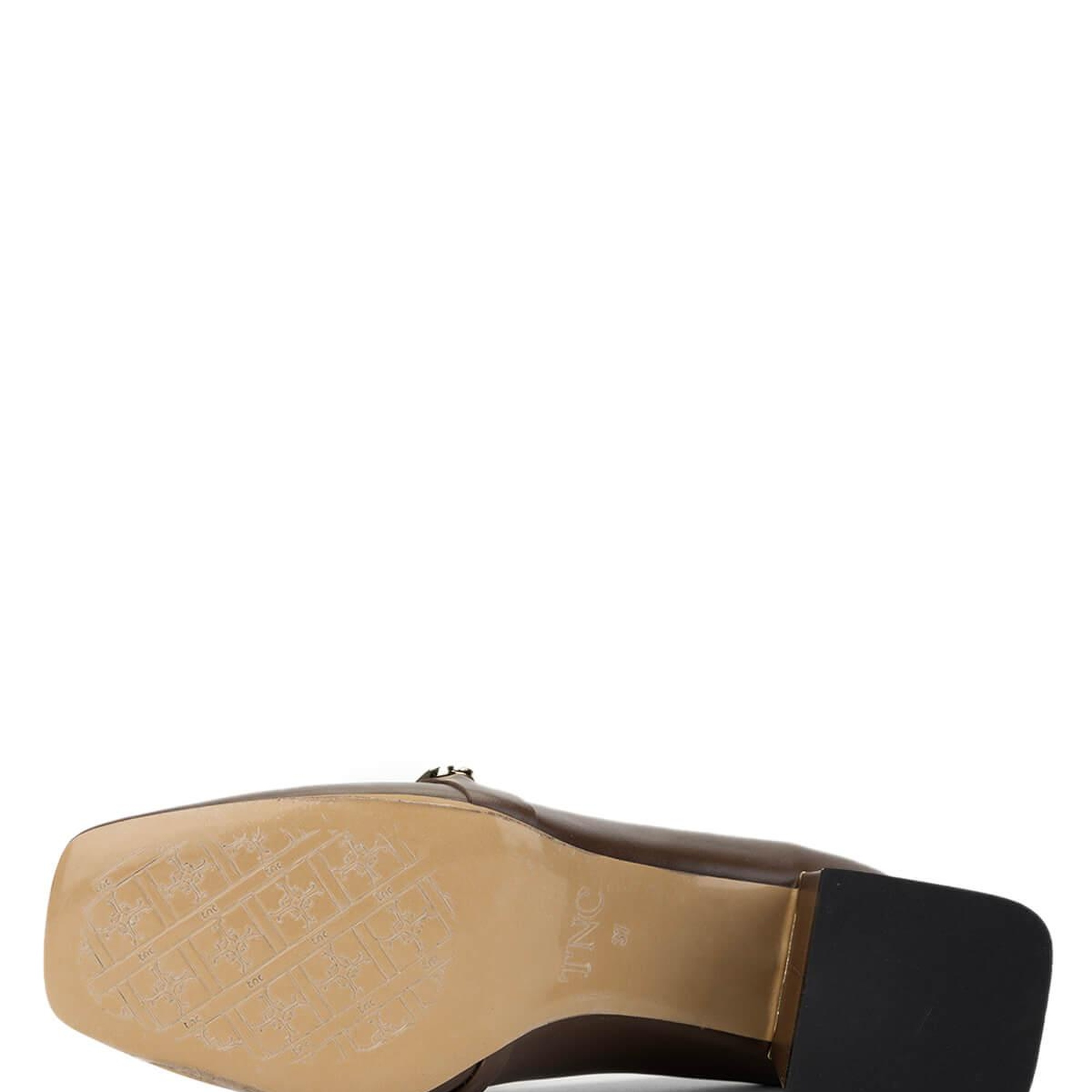 Tamer Tanca Kadın Hakiki Deri Kahverengi Topuklu Ayakkabı