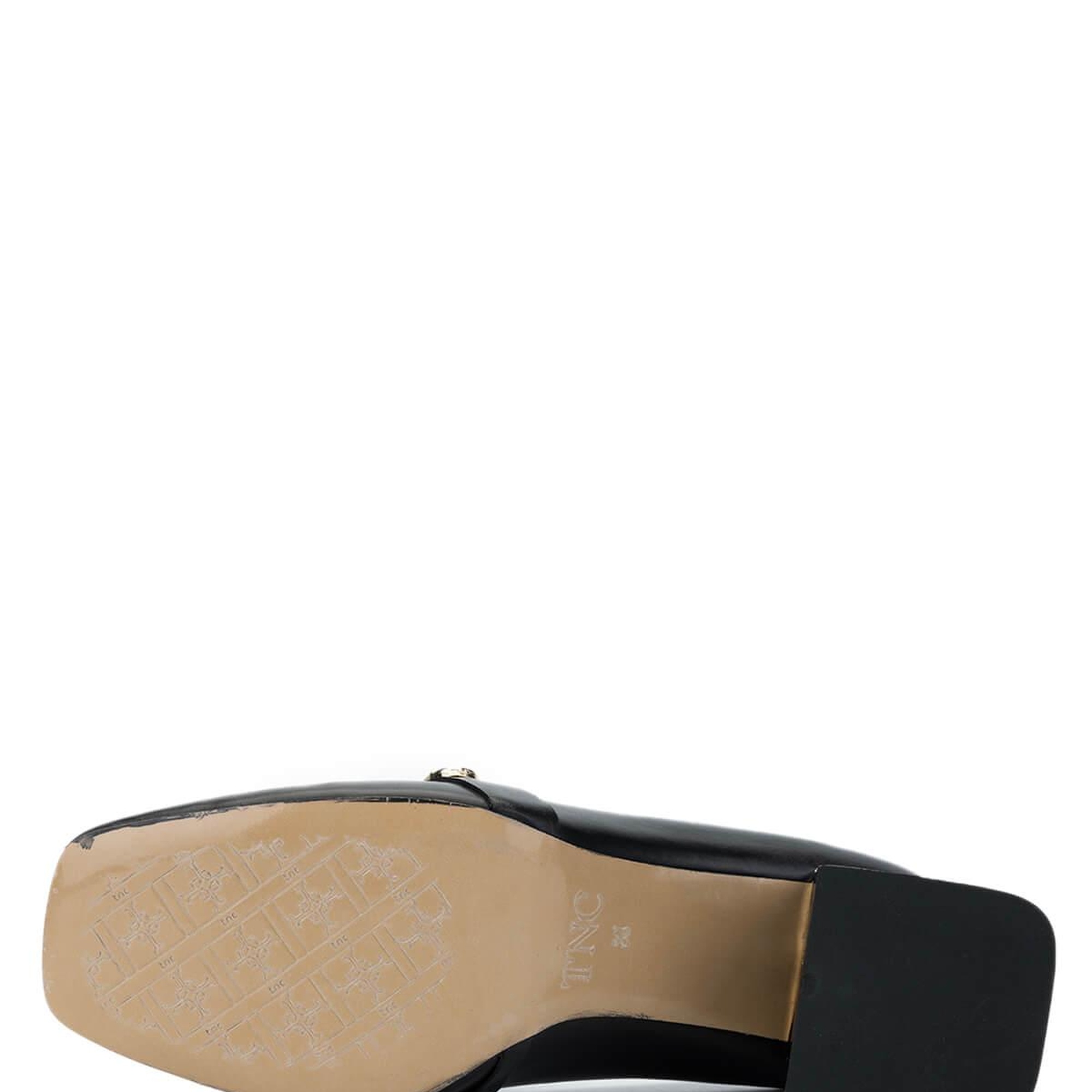 Tamer Tanca Kadın Hakiki Deri Siyah Topuklu Ayakkabı