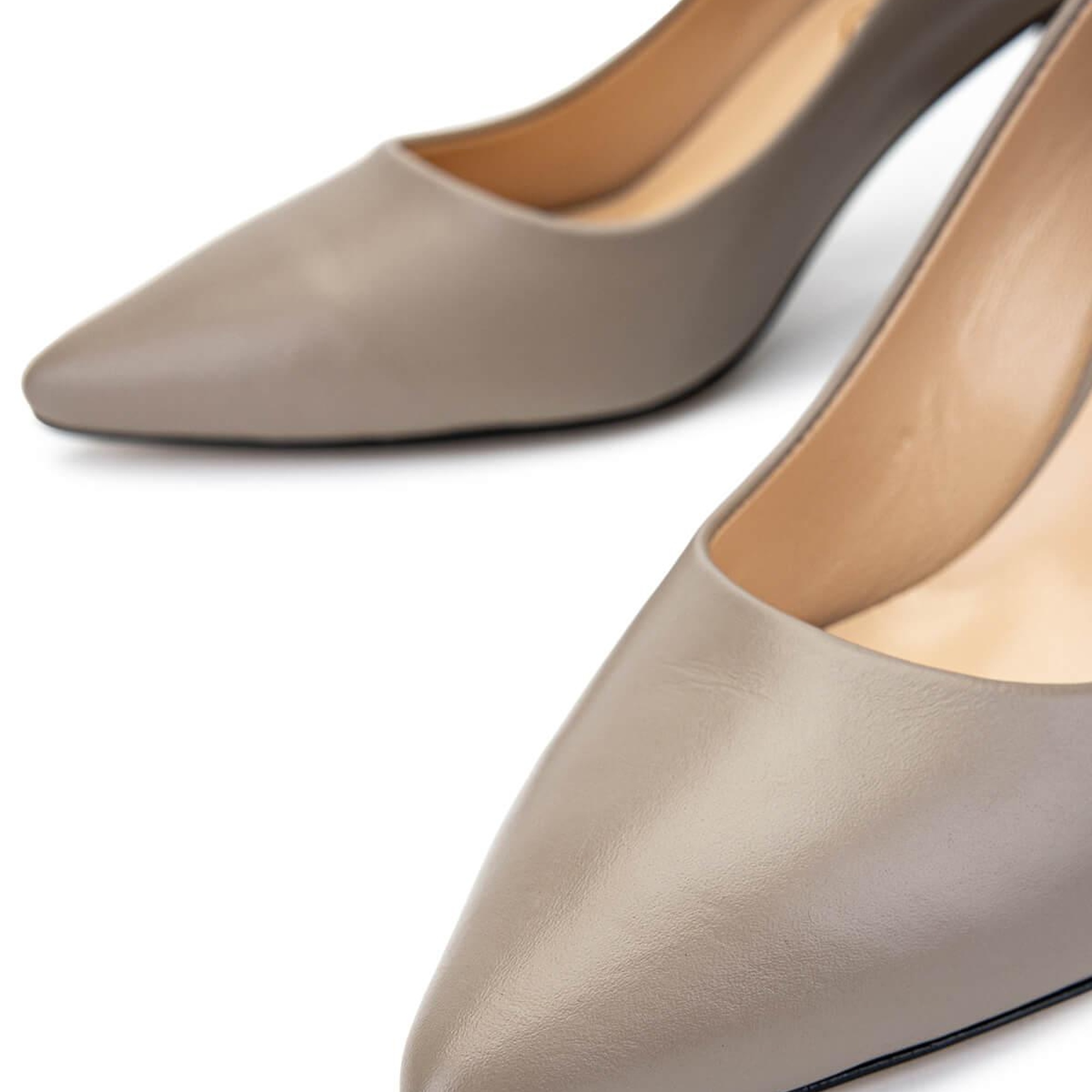 Tamer Tanca Kadın Hakiki Deri Vizon Topuklu Ayakkabı