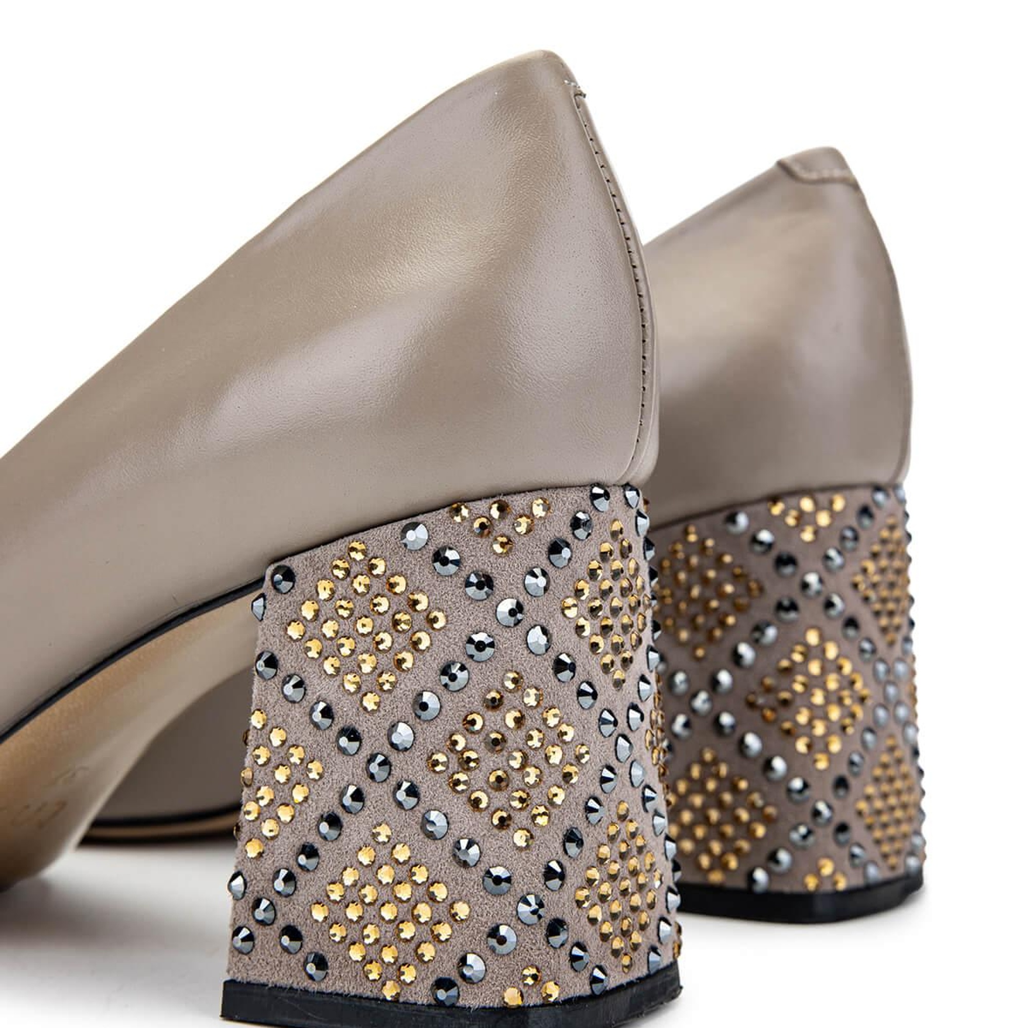 Tamer Tanca Kadın Hakiki Deri Vizon Topuklu Ayakkabı