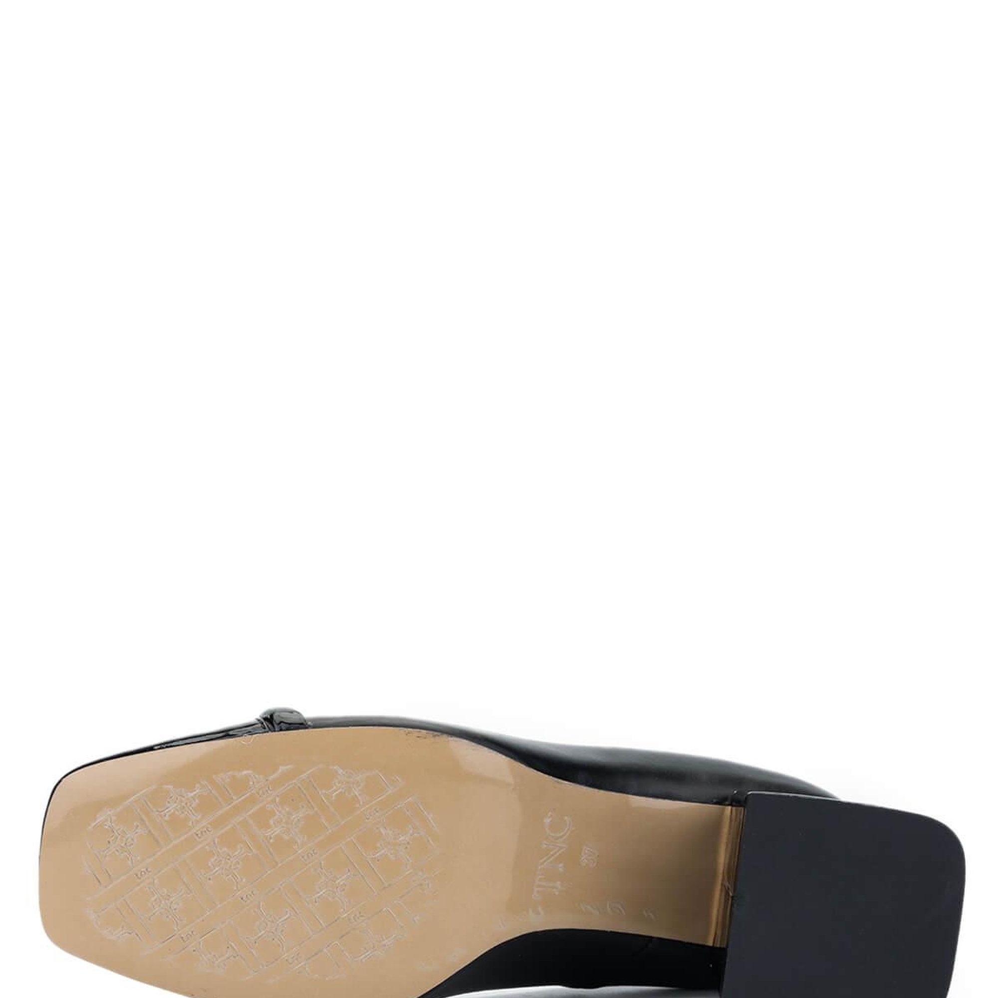 Tamer Tanca Kadın Hakiki Deri Siyah Topuklu Ayakkabı