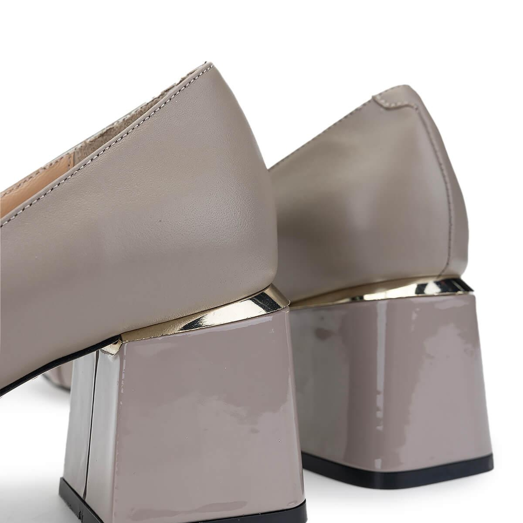 Tamer Tanca Kadın Hakiki Deri Vizon Topuklu Ayakkabı