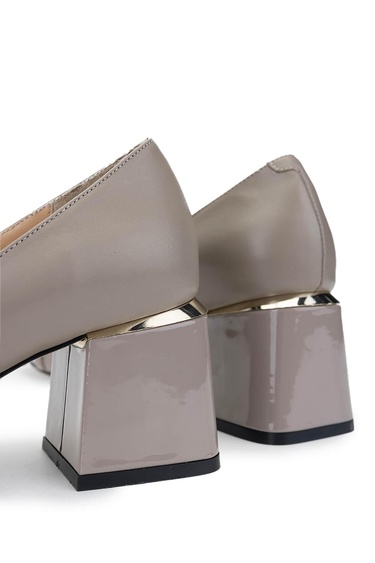  Tamer Tanca Kadın Hakiki Deri Vizon Topuklu Ayakkabı