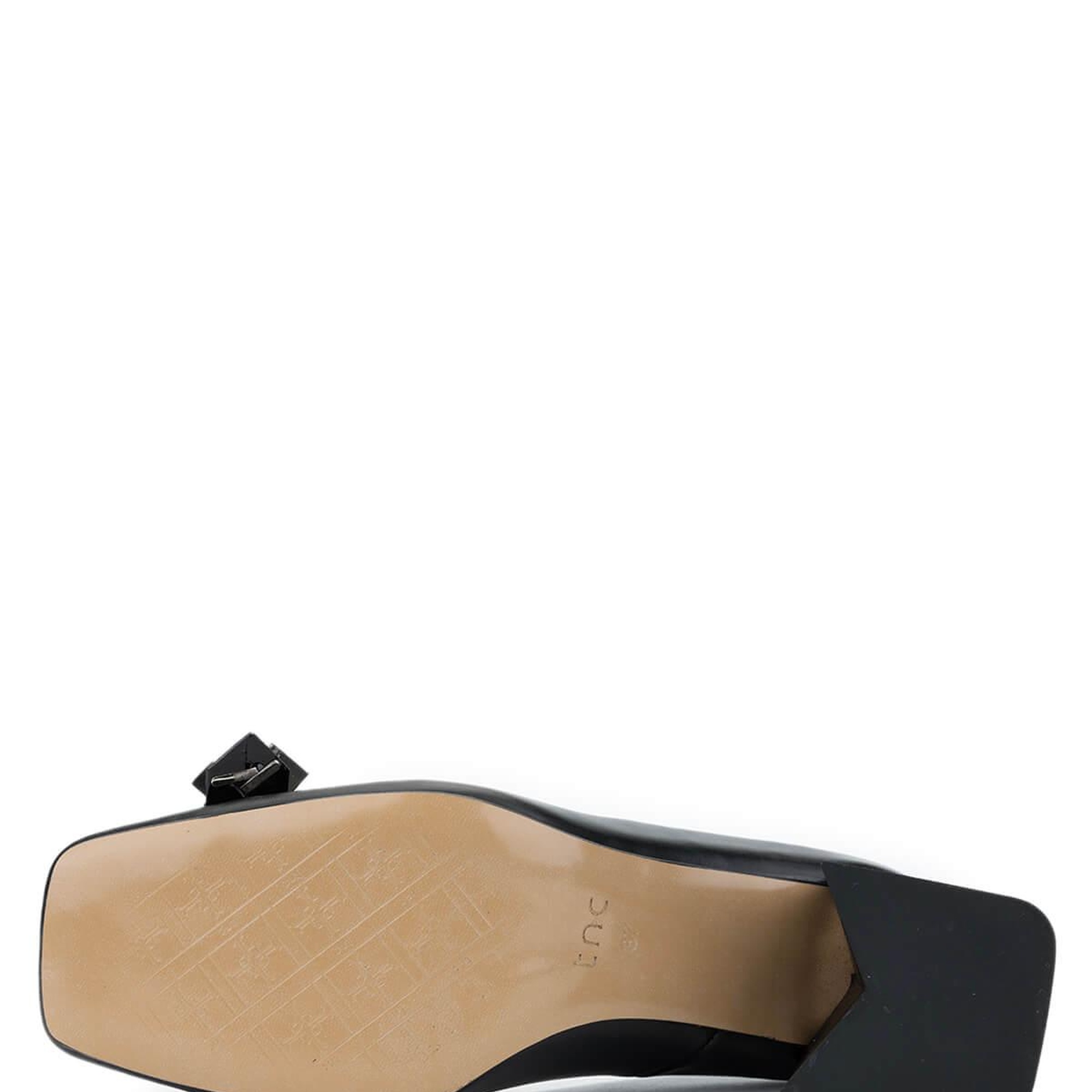 Tamer Tanca Kadın Hakiki Deri Siyah Topuklu Ayakkabı