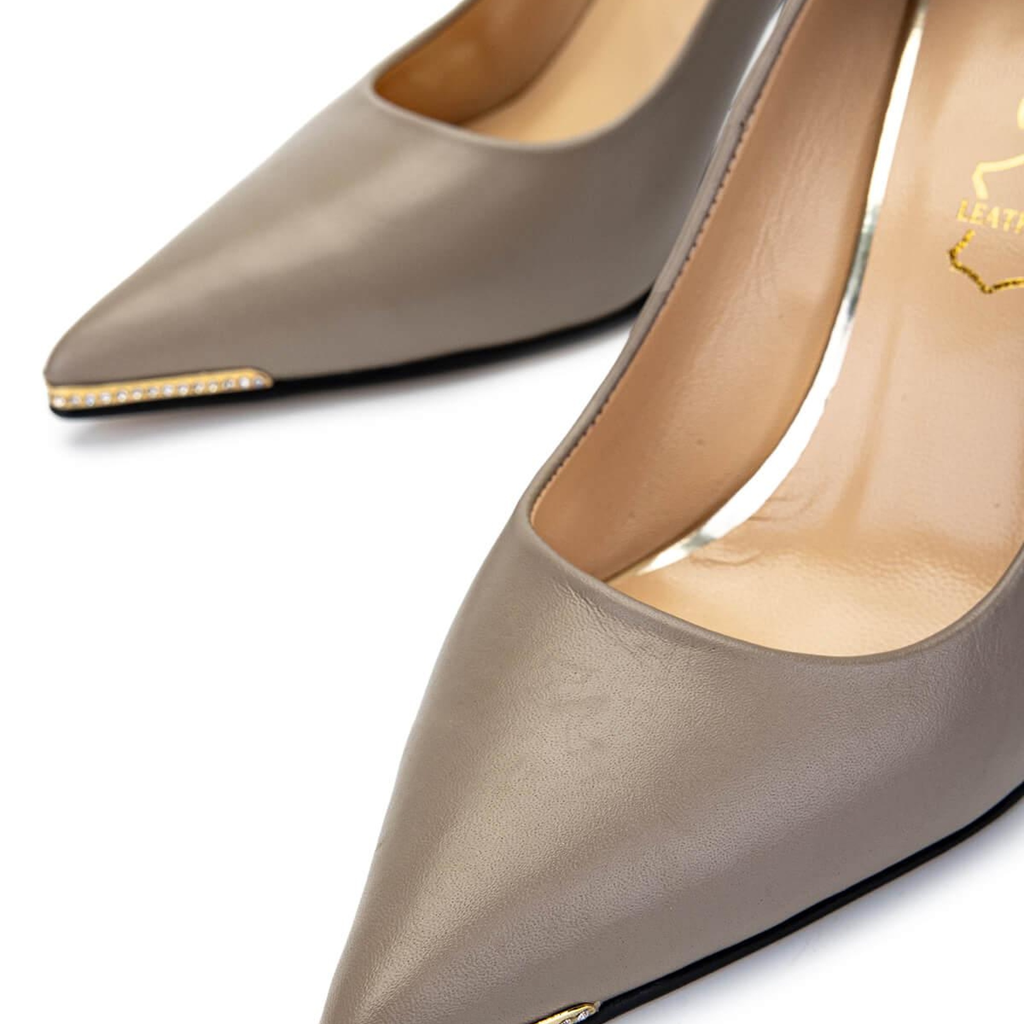 Tamer Tanca Kadın Hakiki Deri Vizon Topuklu Ayakkabı