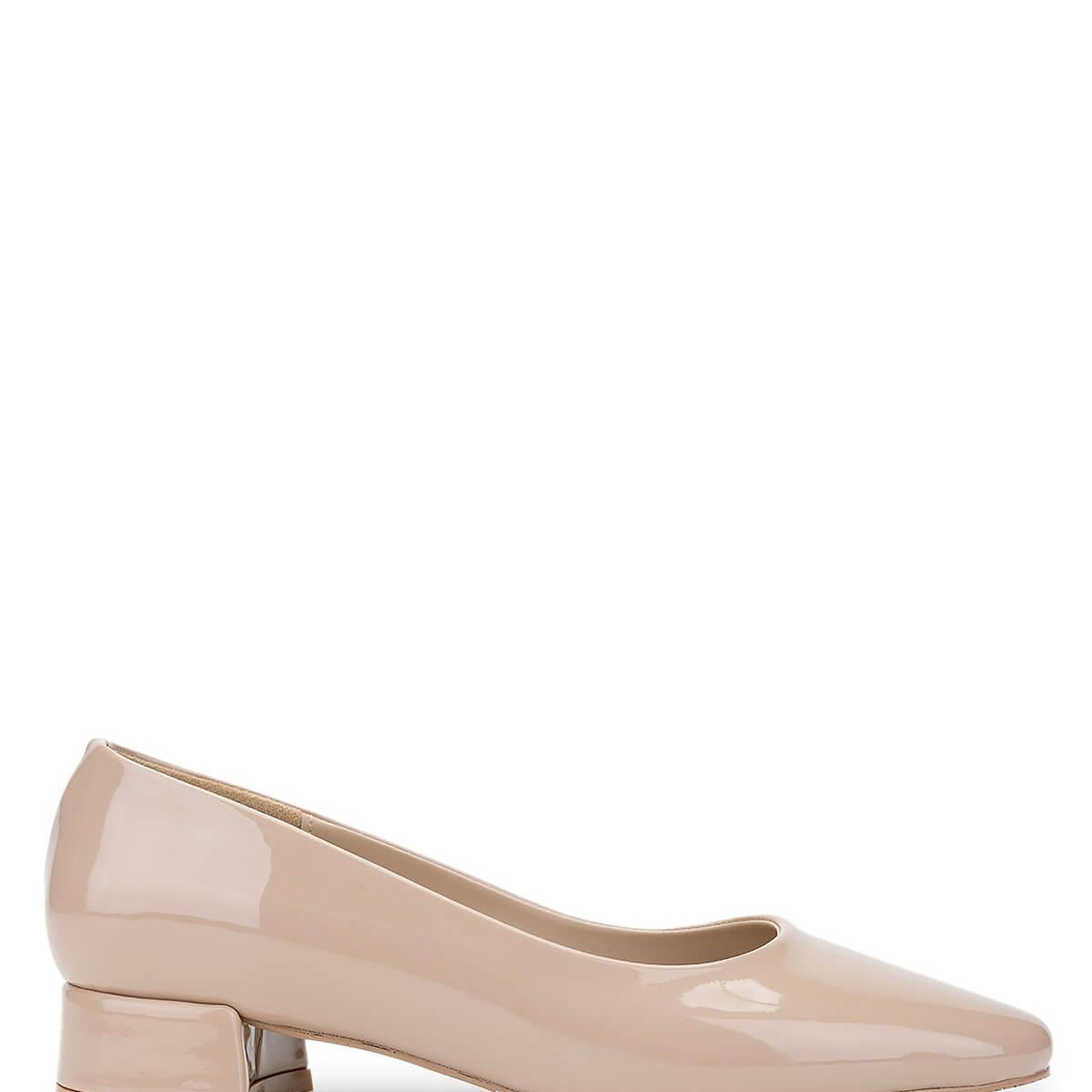 Tamer Tanca Kadın Vegan Bej Rugan Topuklu Ayakkabı