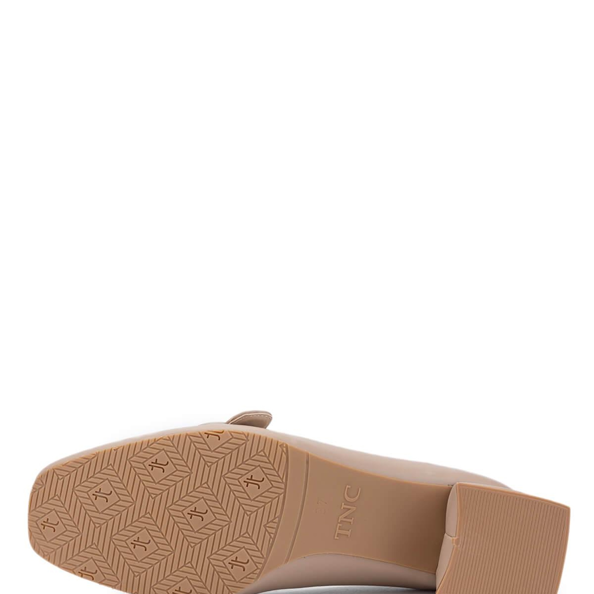 Tamer Tanca Kadın Vegan Bej Topuklu Ayakkabı