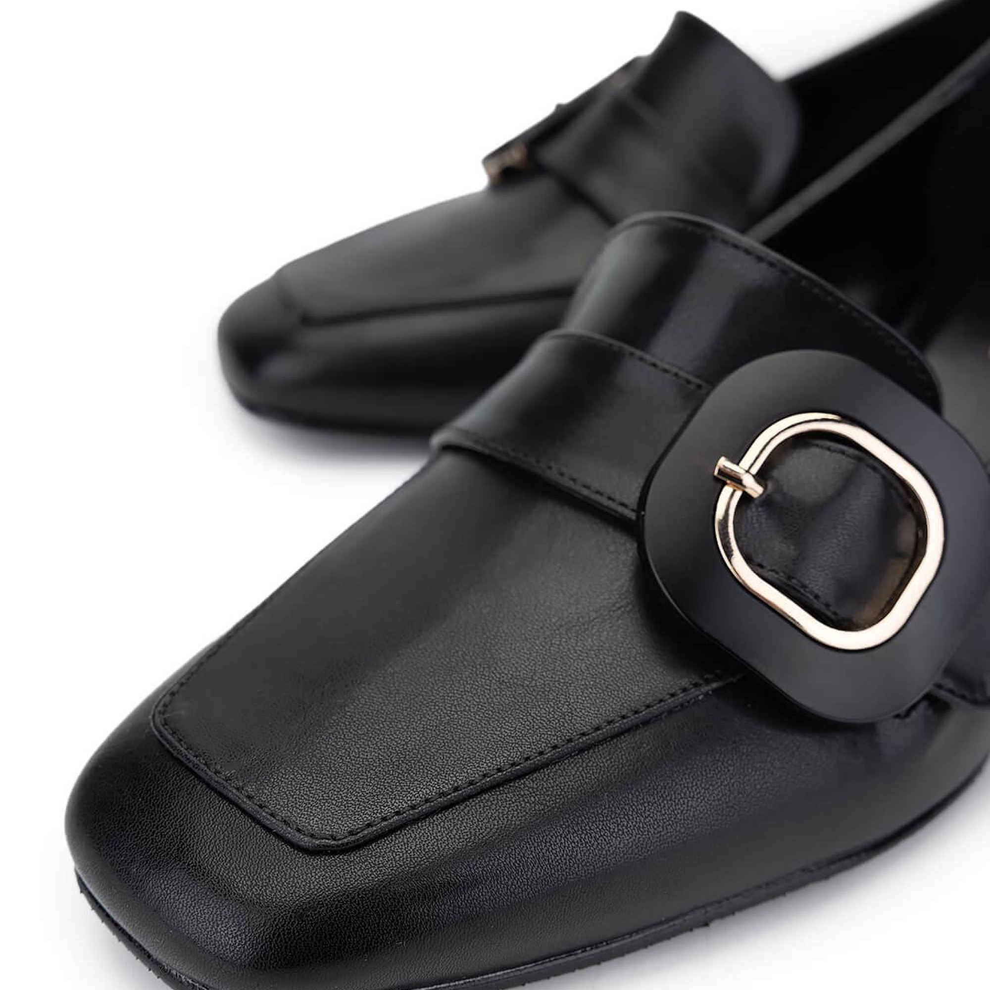 Tamer Tanca Kadın Vegan Siyah Topuklu Ayakkabı