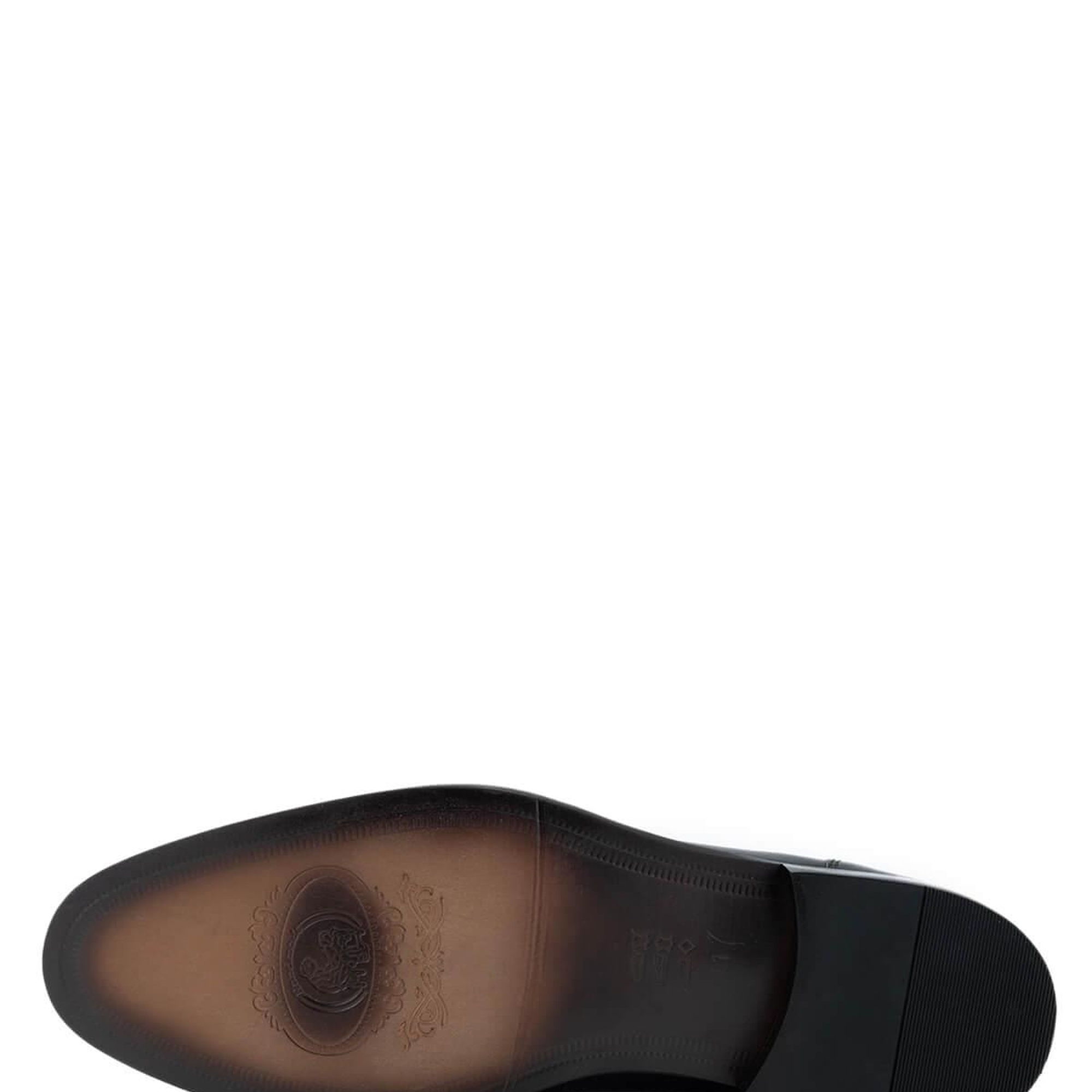 Tamer Tanca Erkek Hakiki Deri Siyah Loafer Ayakkabı