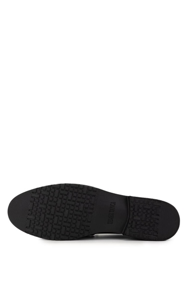  Tamer Tanca Erkek Hakiki Deri Kahverengi Loafer Ayakkabı