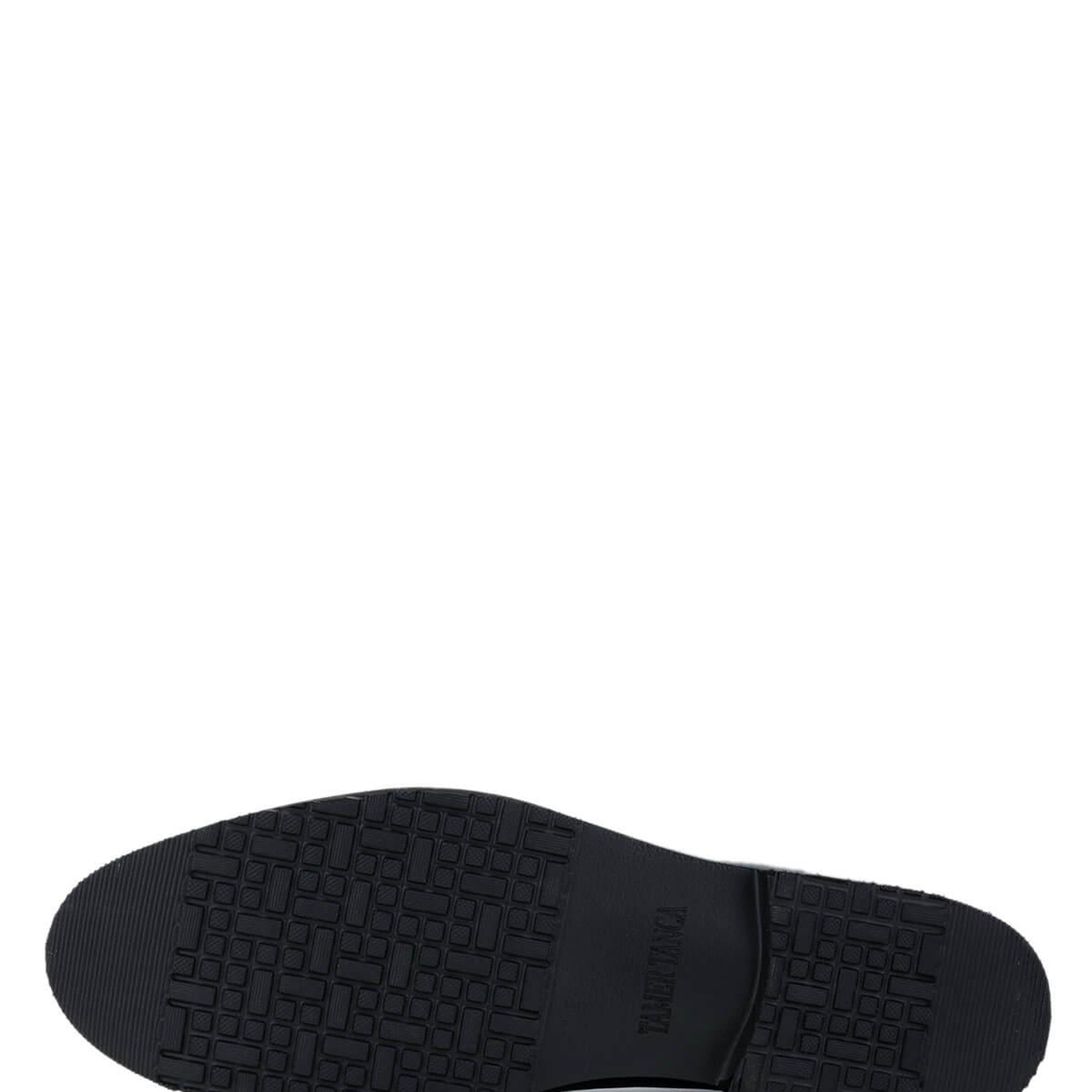 Tamer Tanca Erkek Hakiki Deri Siyah Deri Loafer Ayakkabı