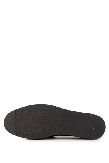  Tamer Tanca Erkek Hakiki Deri Kahverengi Loafer Ayakkabı