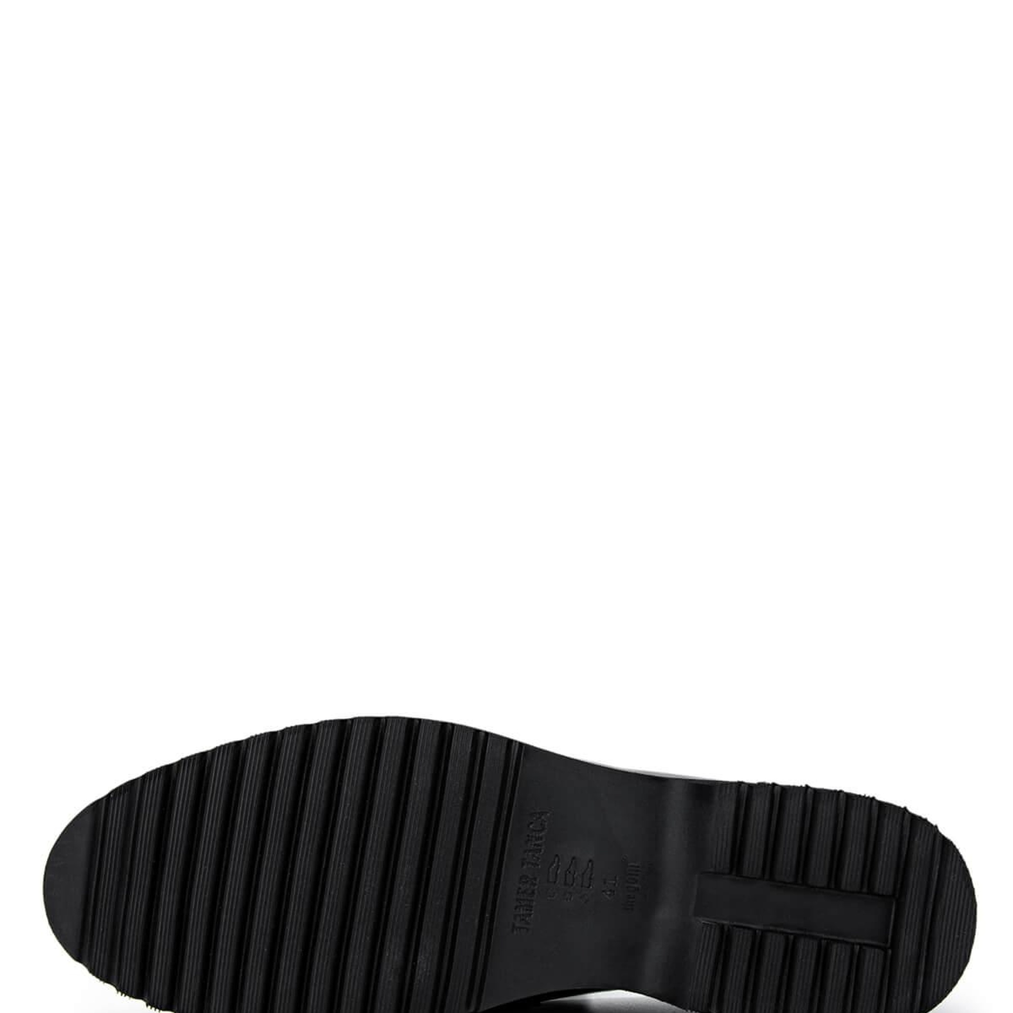 Tamer Tanca Erkek Hakiki Deri Siyah Loafer Ayakkabı