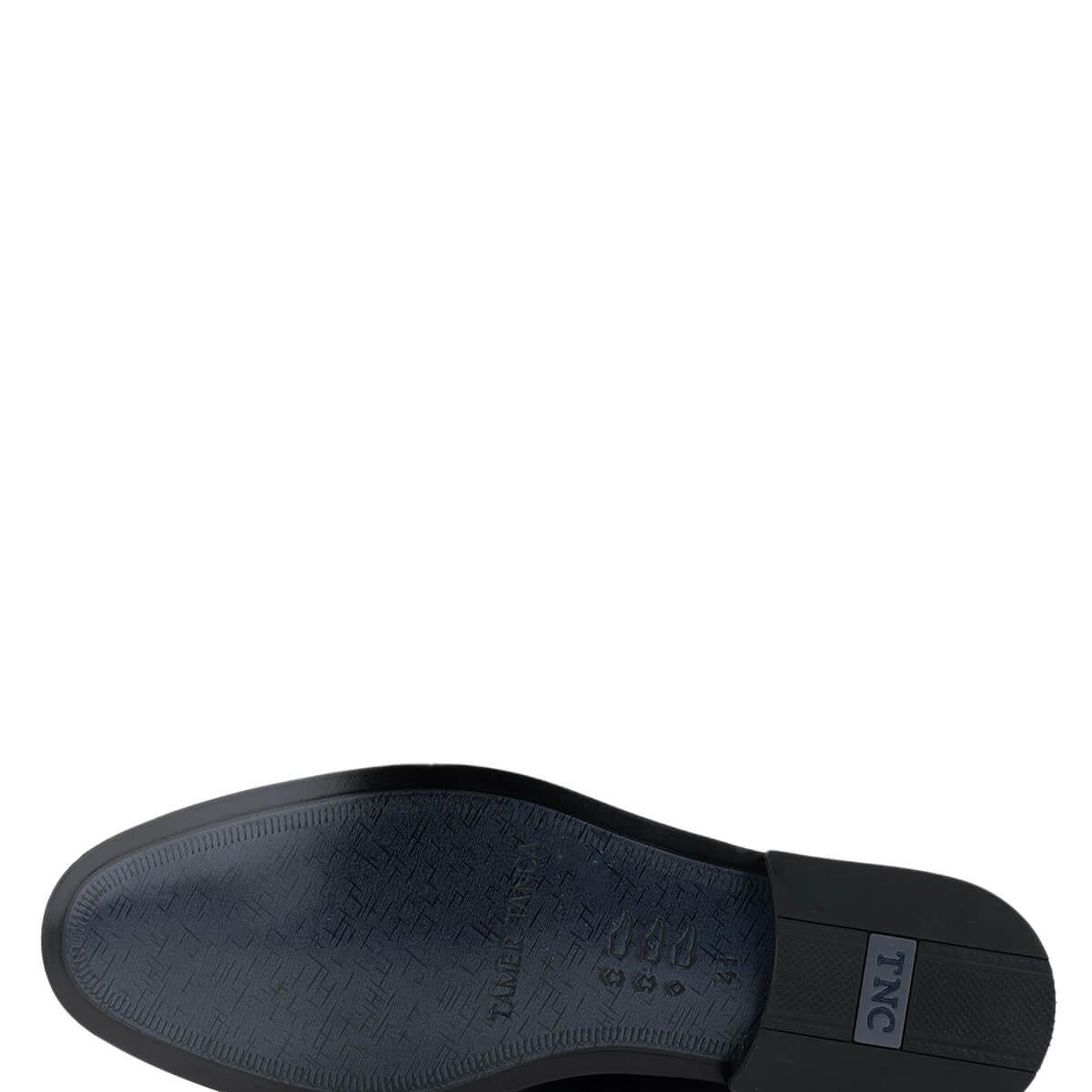 Tamer Tanca Erkek Hakiki Deri Siyah Rugan Loafer Ayakkabı