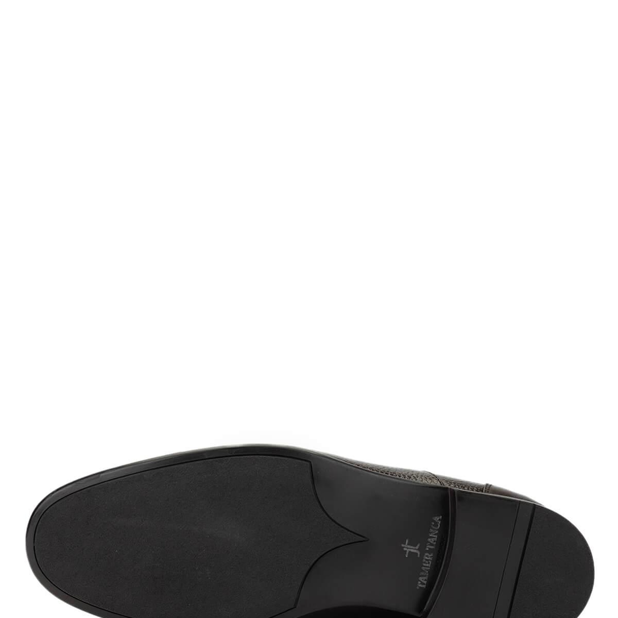 Tamer Tanca Erkek Hakiki Deri Kahverengi Loafer Ayakkabı