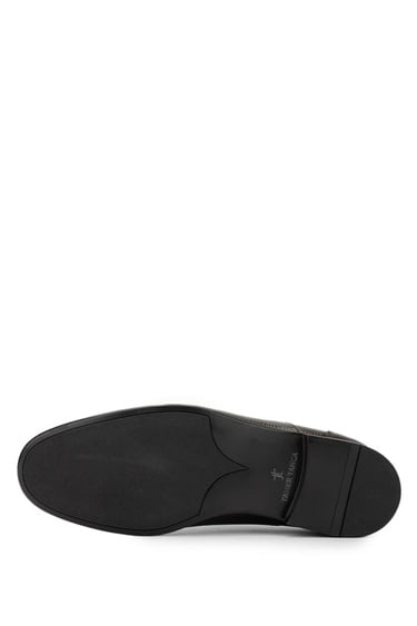  Tamer Tanca Erkek Hakiki Deri Kahverengi Loafer Ayakkabı