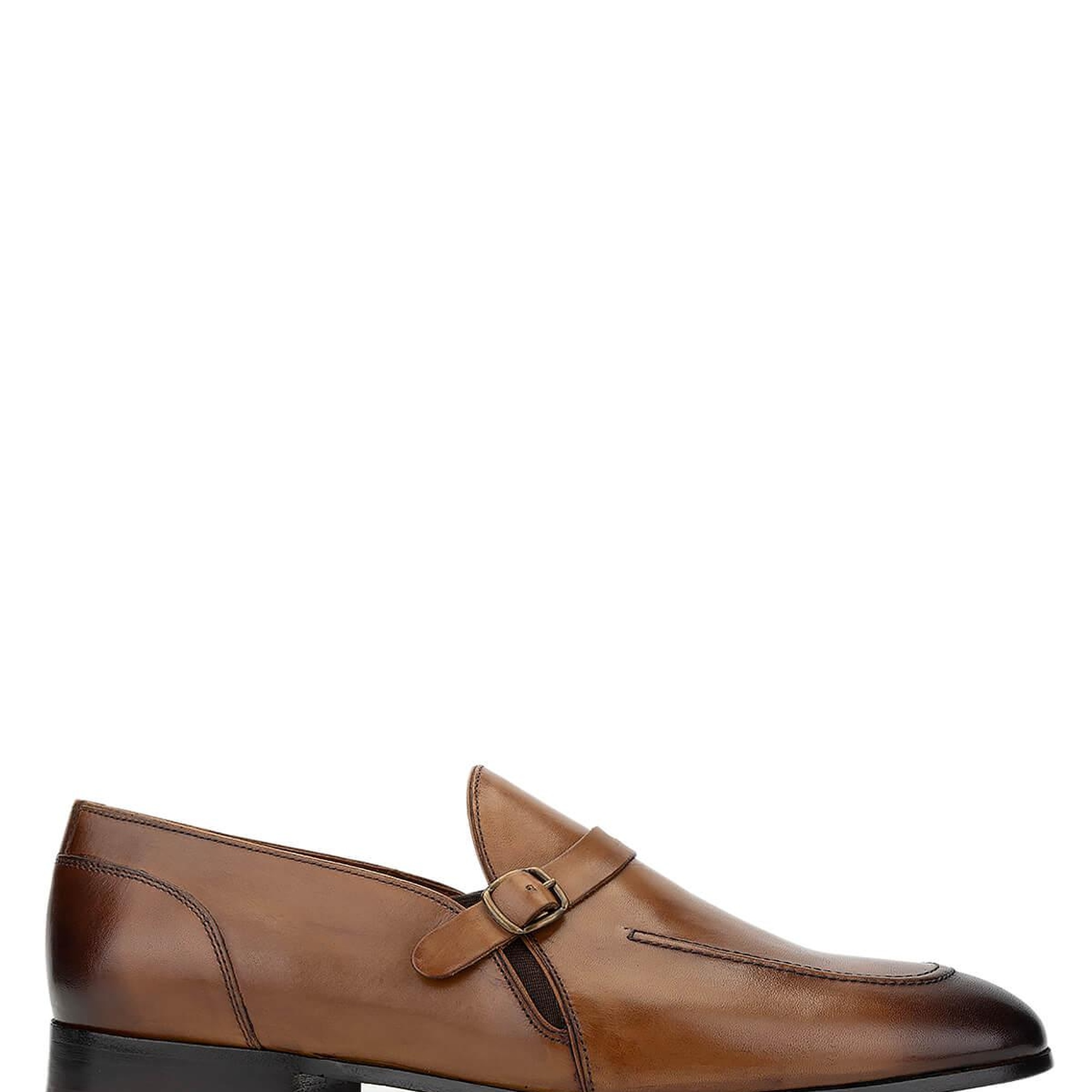 Tamer Tanca Erkek Hakiki Deri Taba Loafer Ayakkabı