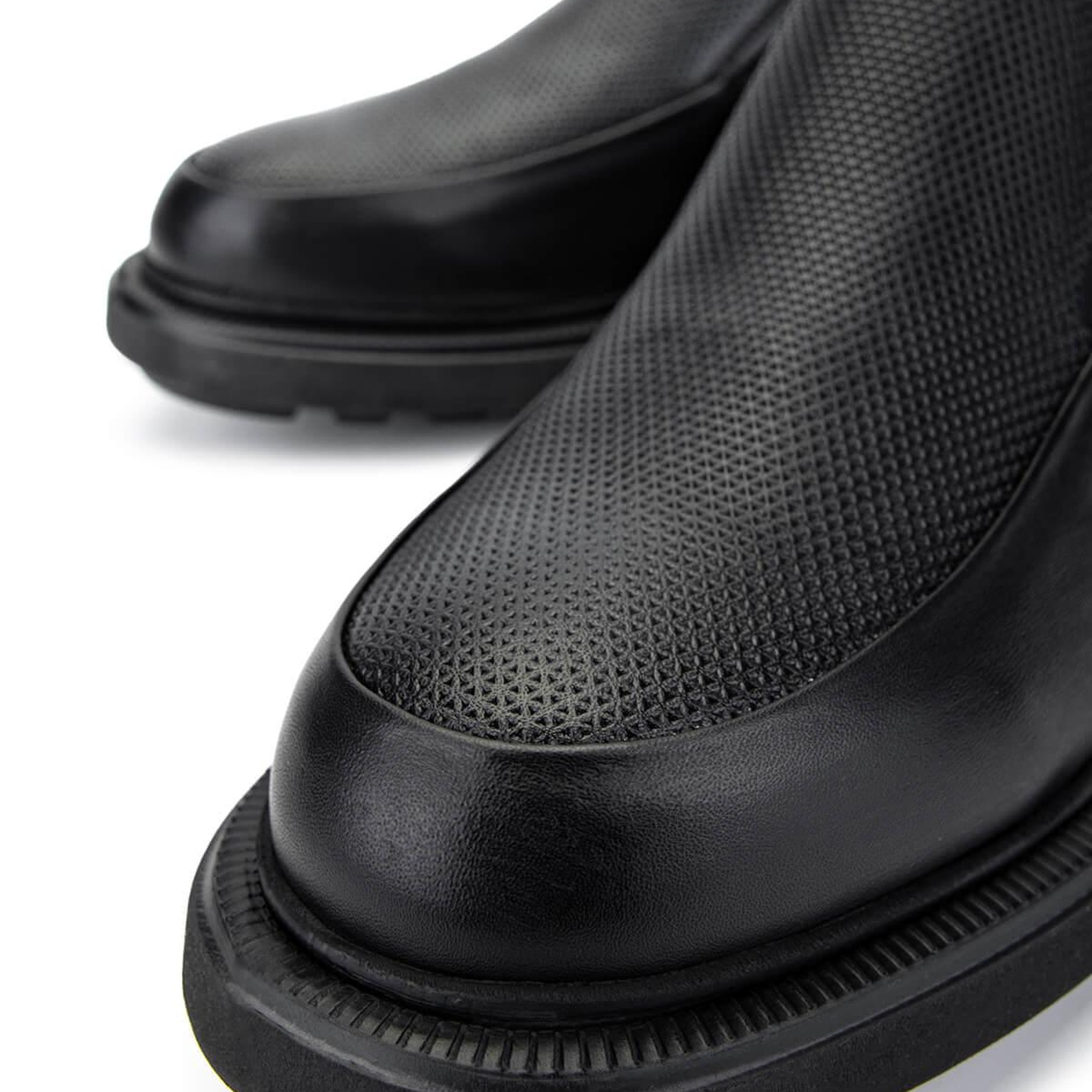 Tamer Tanca Erkek Hakiki Deri Siyah Casual Ayakkabı