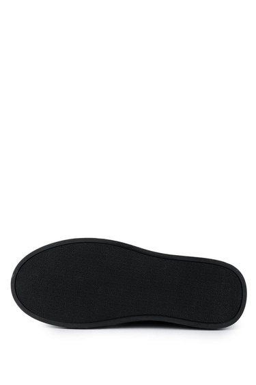  Tamer Tanca Erkek Hakiki Deri Siyah Deri Casual Ayakkabı